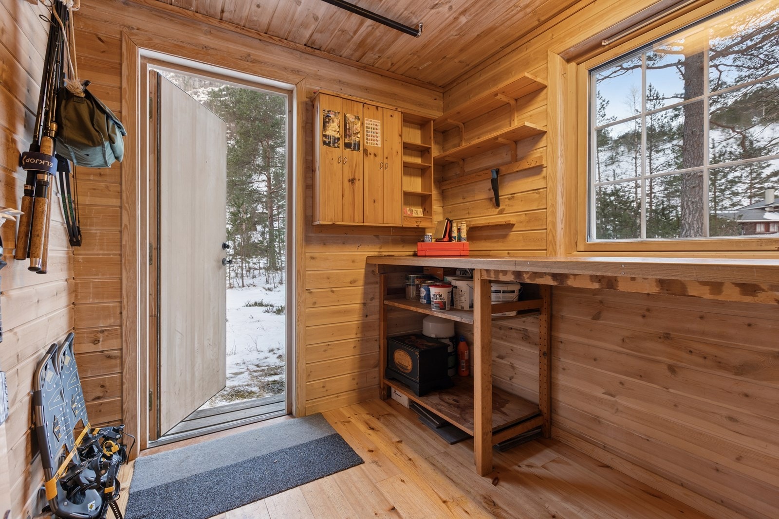 Bod med god plass til lagring og oppbevaring. Galleribilde