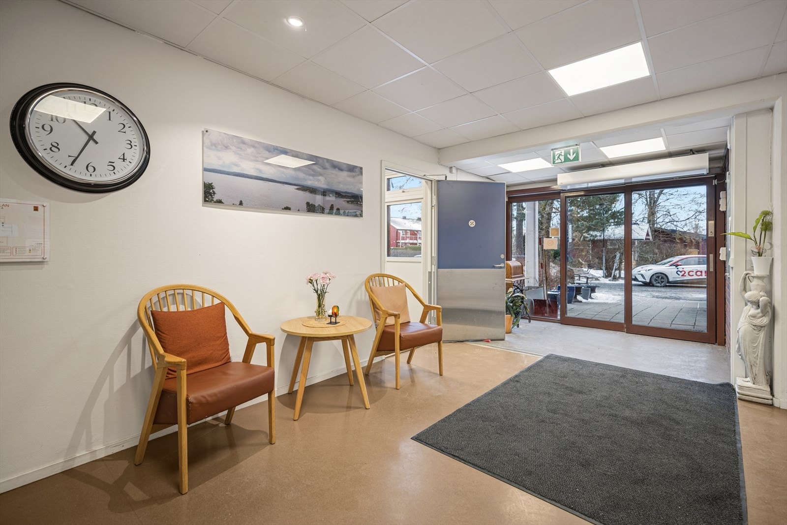 Inngangsparti Galleribilde