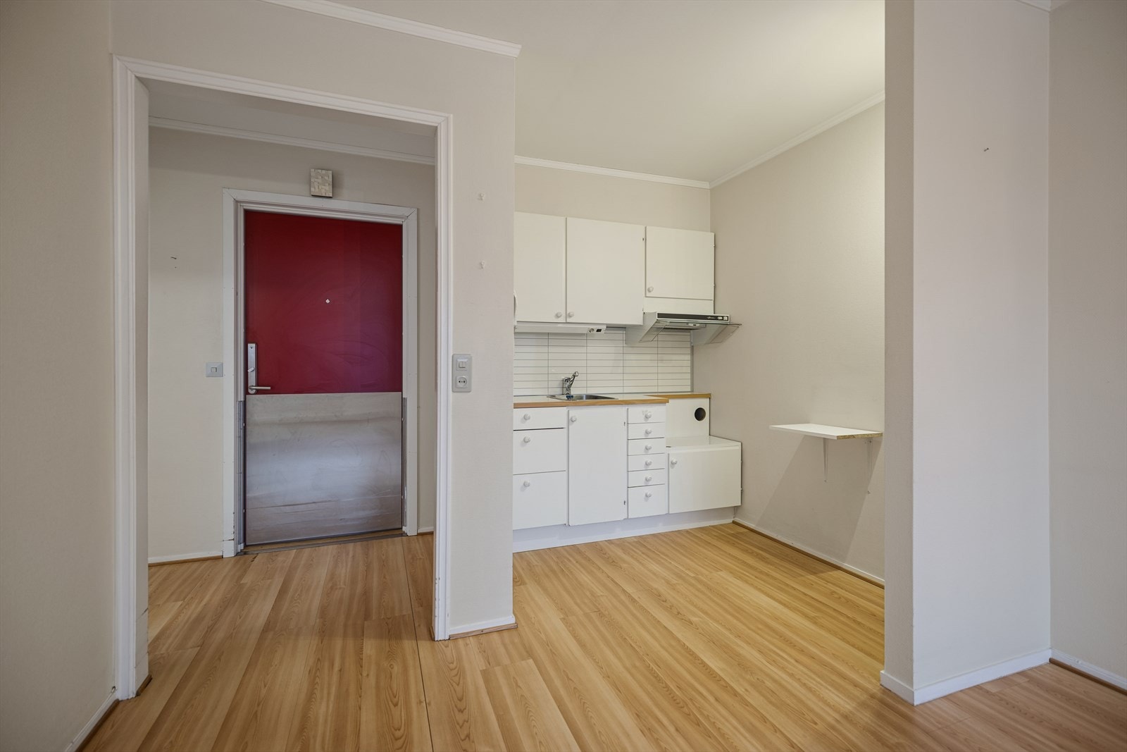 Delvis åpen kjøkkenløsning. Galleribilde