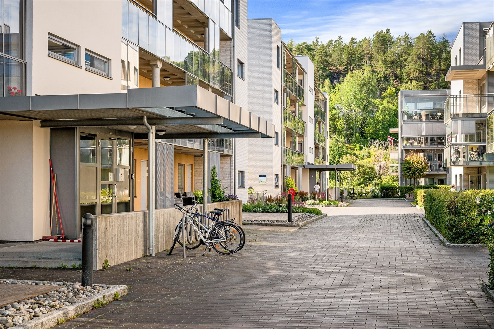 Sameiets fellesområder er pent opparbeidet. Galleribilde