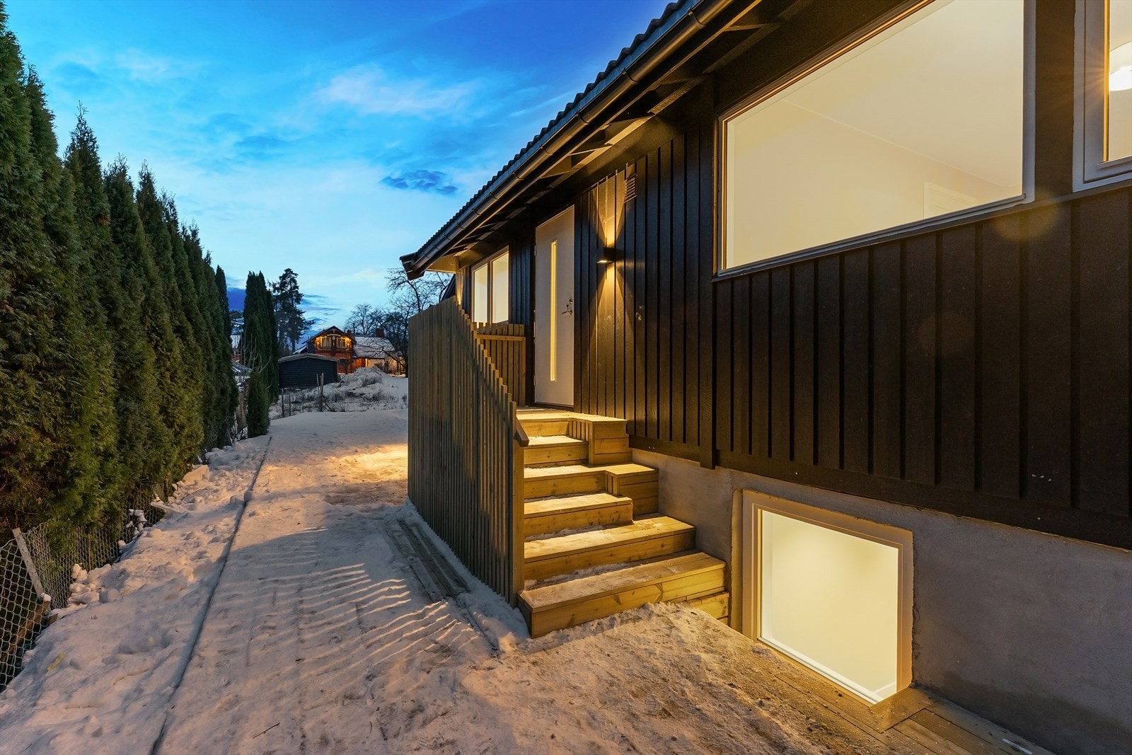 Hyggelig inngangsparti. Galleribilde