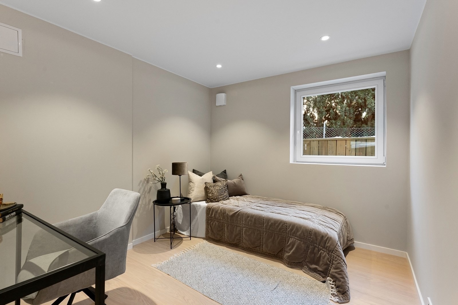 Soverom 4 (godkjent varig opphold) av god størrelse. Galleribilde