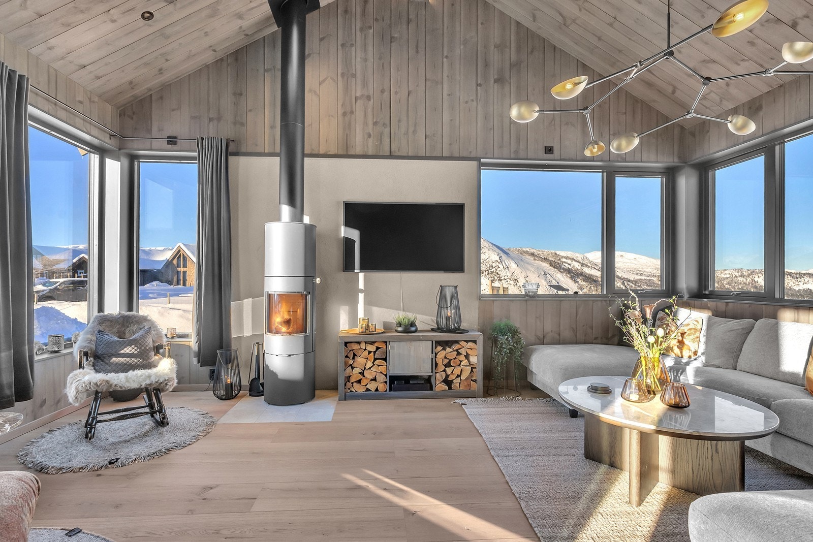 Peisovn som gir god varme Galleribilde