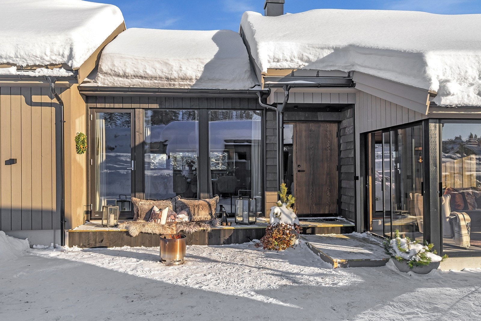 Velkommen til fjells til en særdeles flott fritidsbolig Galleribilde