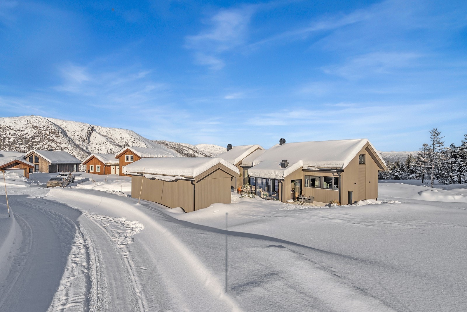 Attraktiv beliggenhet på Brokke med gode turmuligheter og fint turterreng året rundt Galleribilde