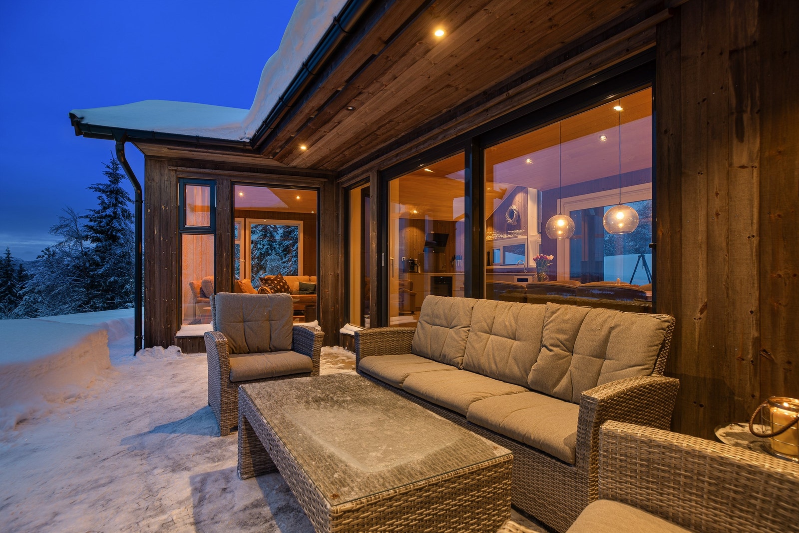 Uteplass med nydelig utsikt. Galleribilde