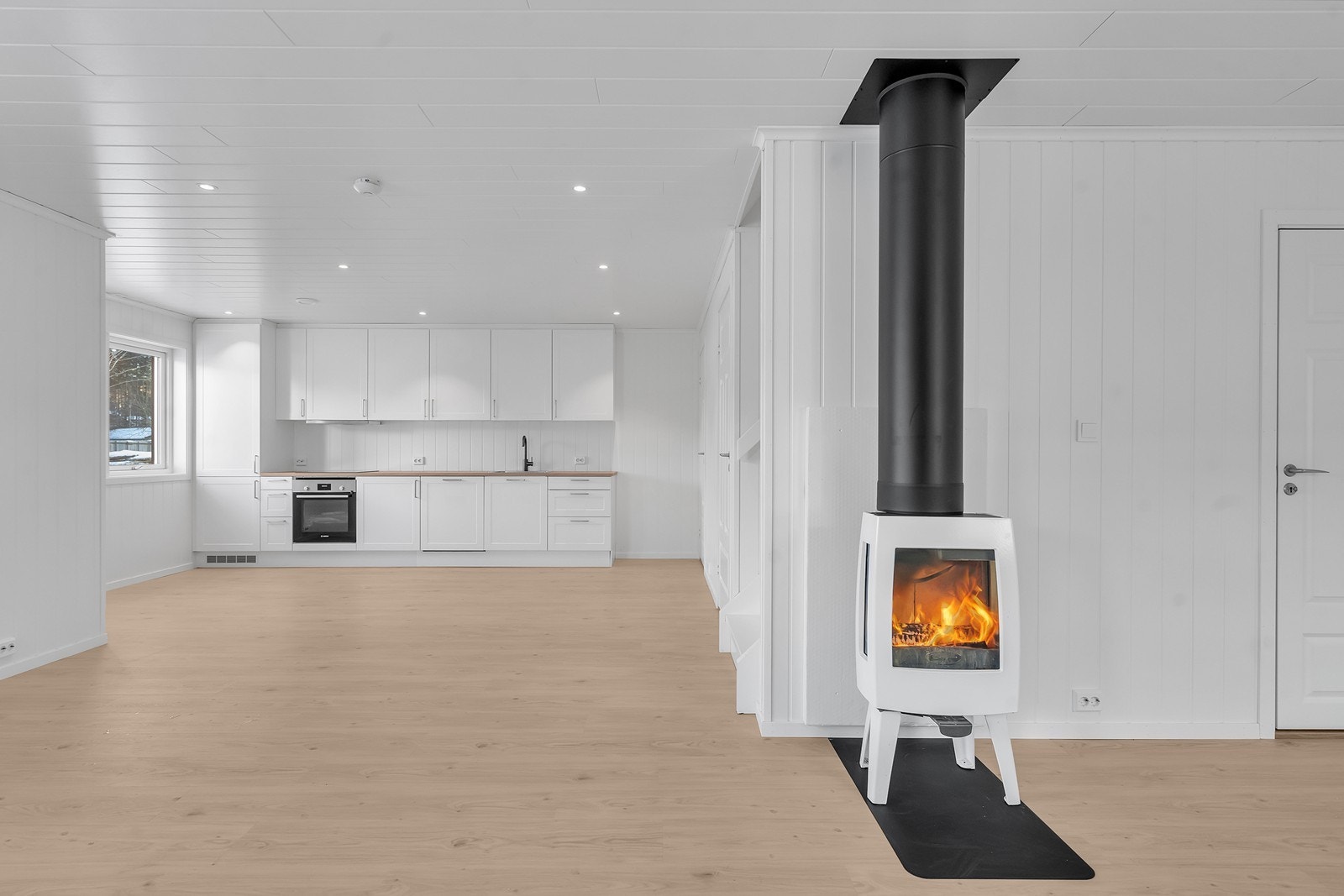 Åpen stue/kjøkken løsning Galleribilde