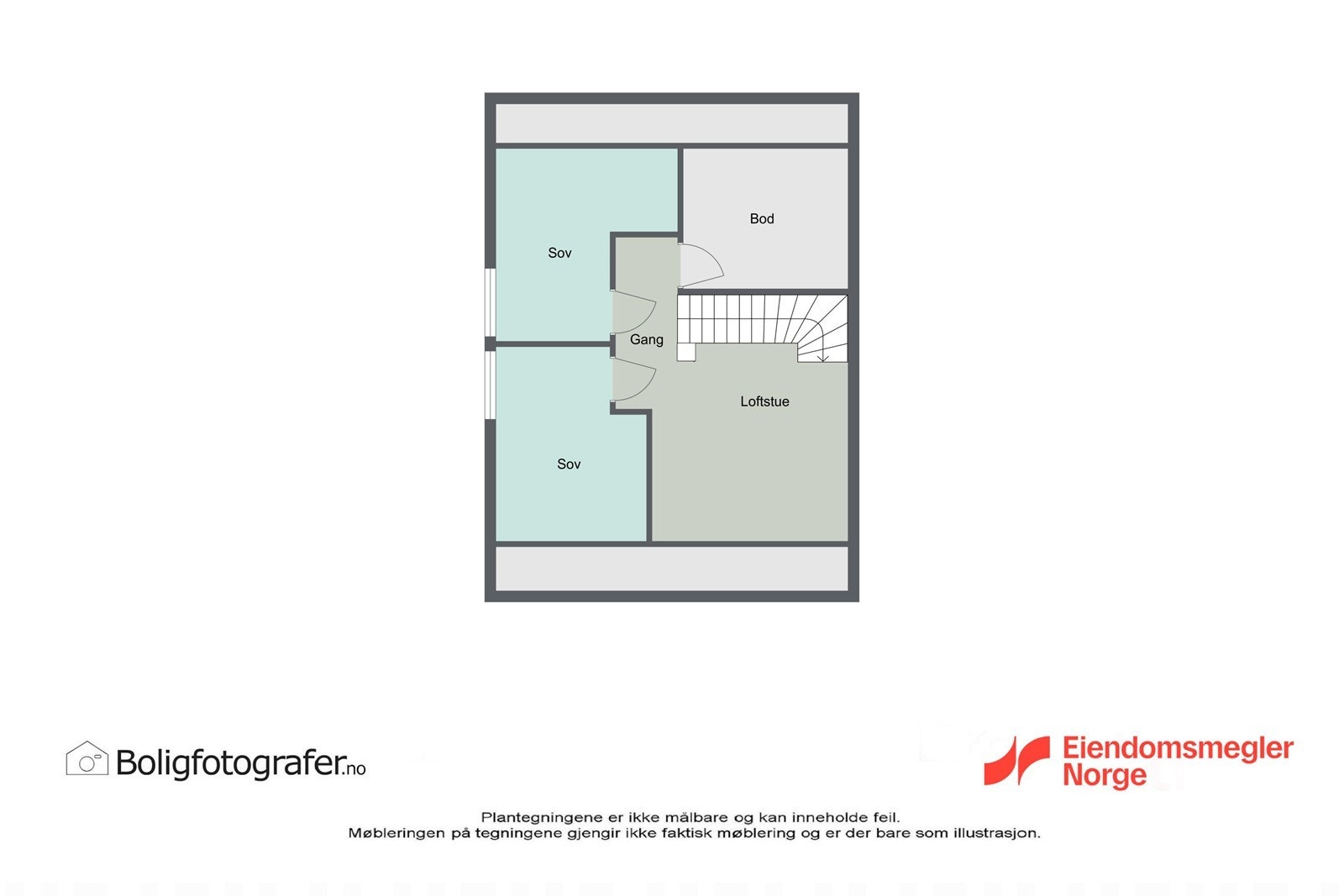 Plantegning 2.etasje Galleribilde