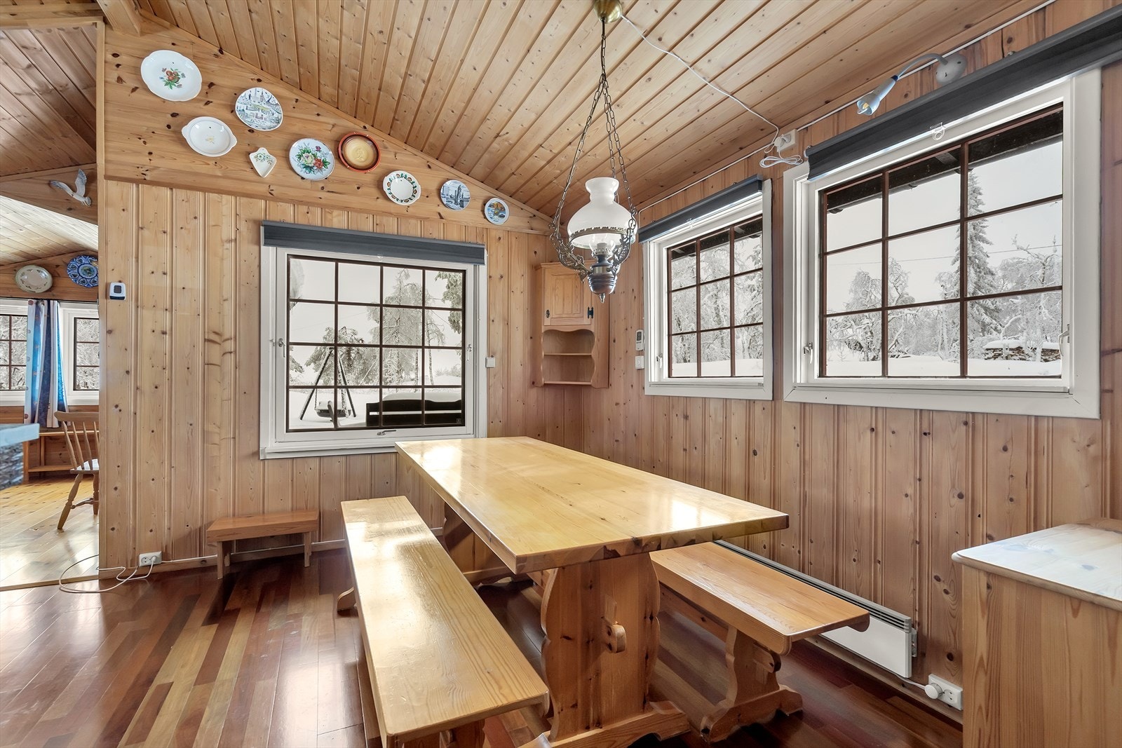 Her kan man nyte fine måltider sammen med venner og familie Galleribilde