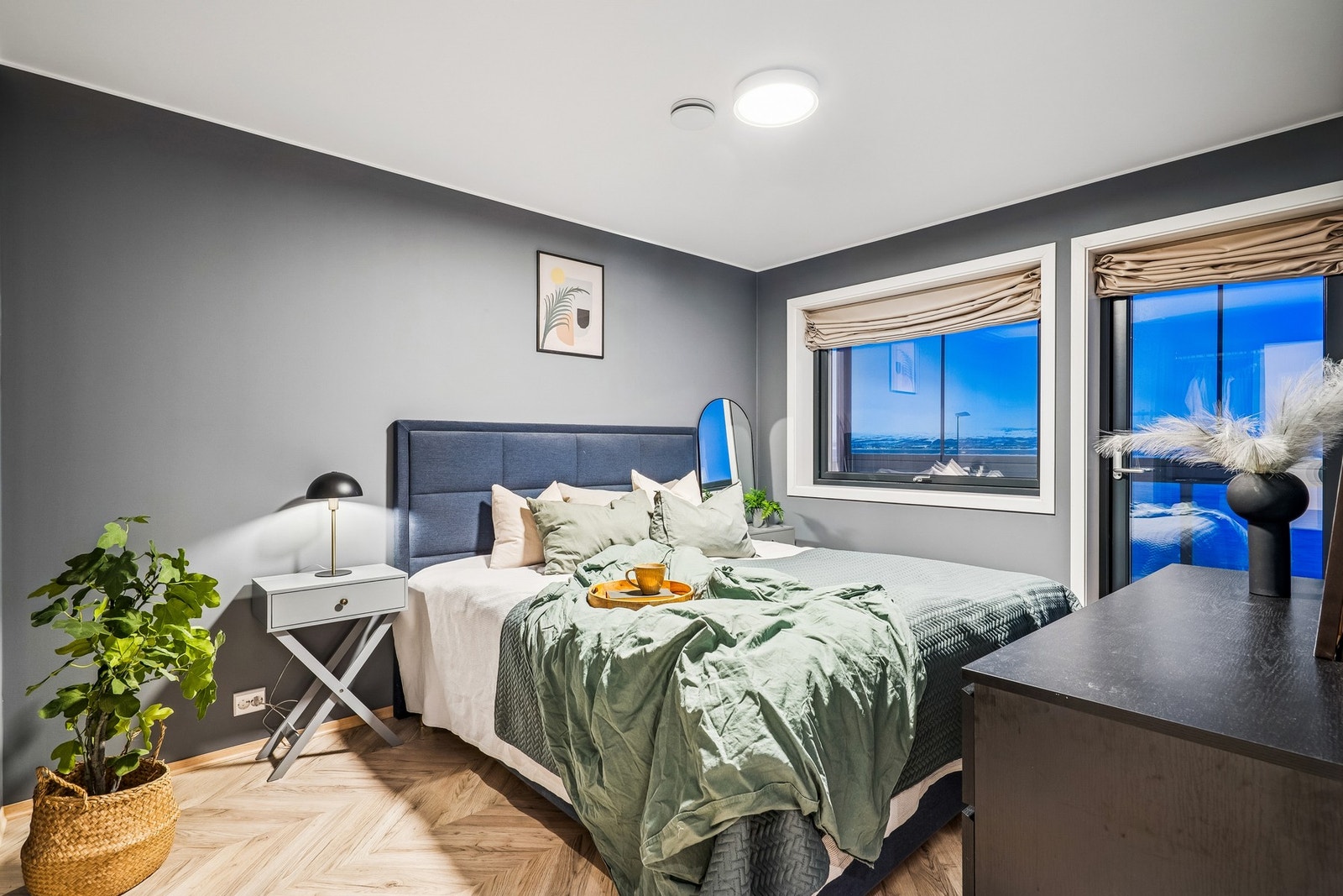 Boligen har 3 soverom - hovedsoverom. Galleribilde