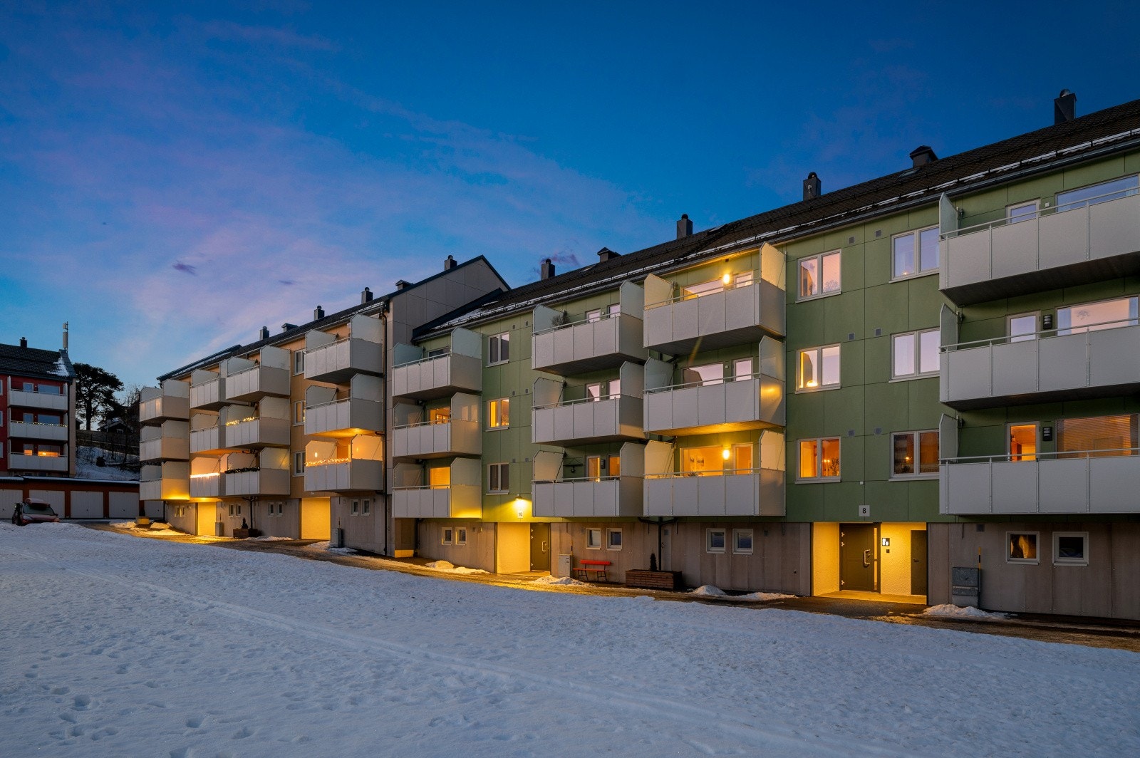 Velkommen til Trygve Thesens vei 8 - En innbydende 3-roms i høy førsteetasje med nærhet til skoler, dagligvare, treningssenter, og turområder! DNB Eiendom /v Ola Hårstad Galleribilde