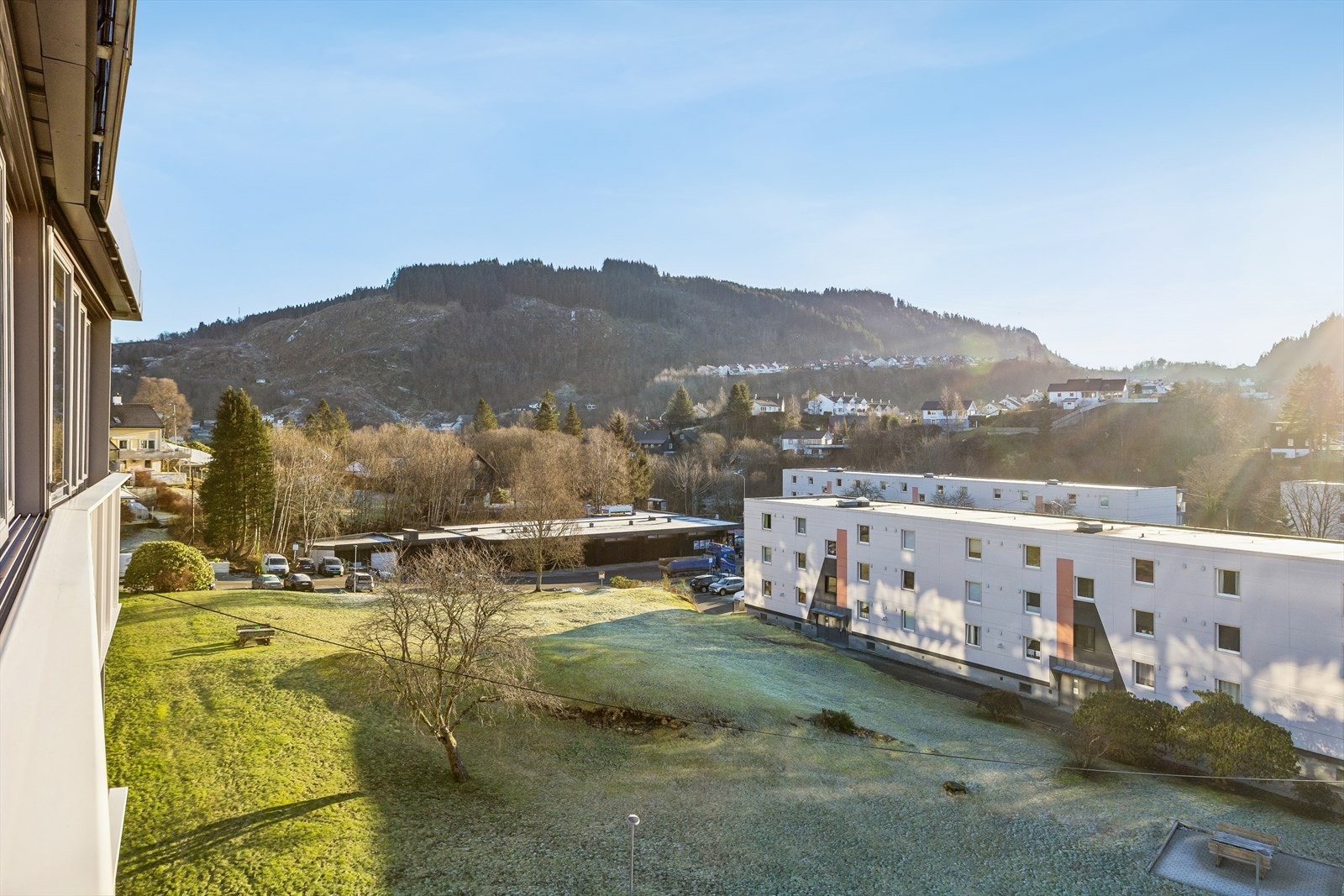 Området byr på gode turmuligheter med nærhet til skog og mark. Galleribilde