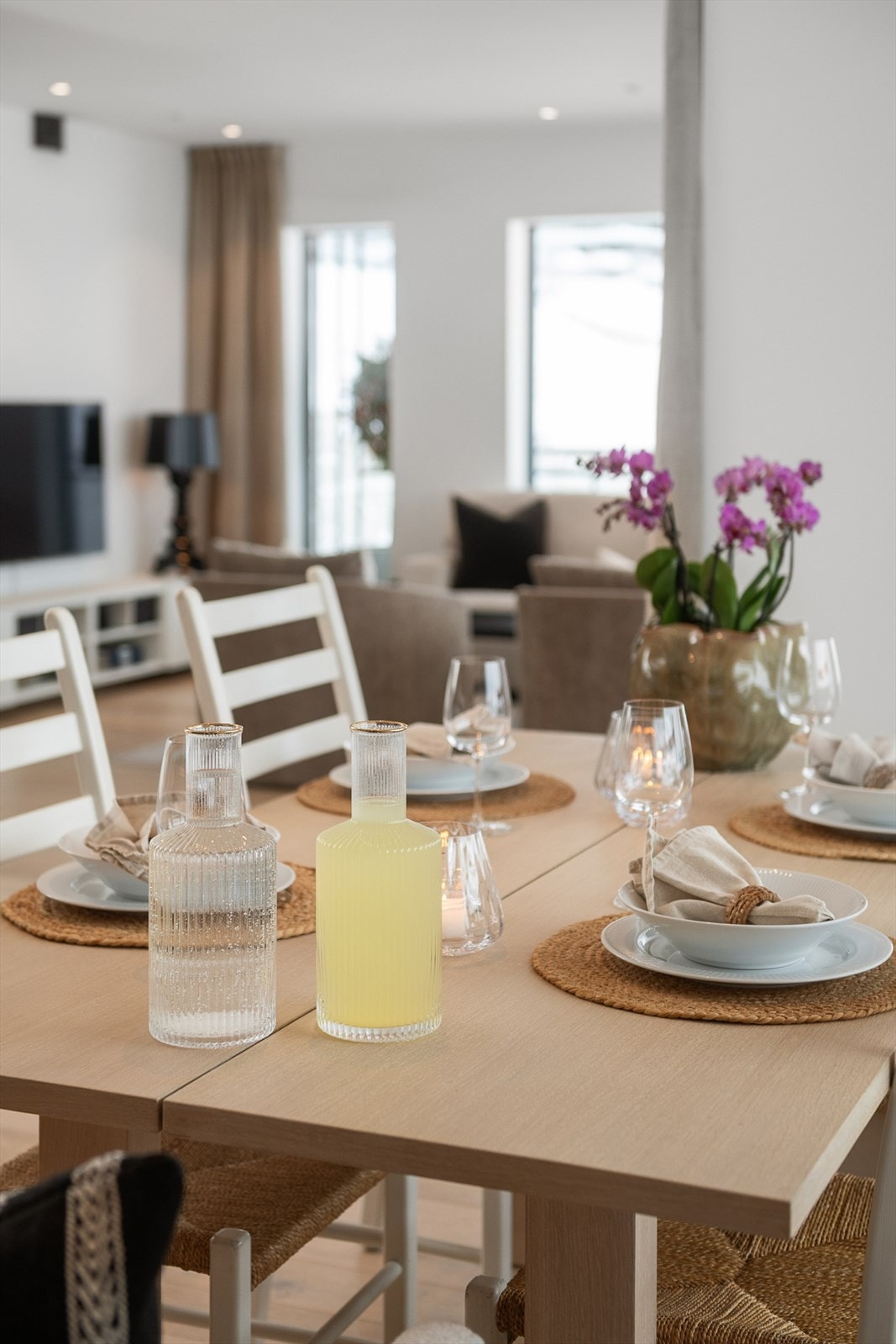 Her er det rom for hyggelige måltider med familie og venner. Galleribilde