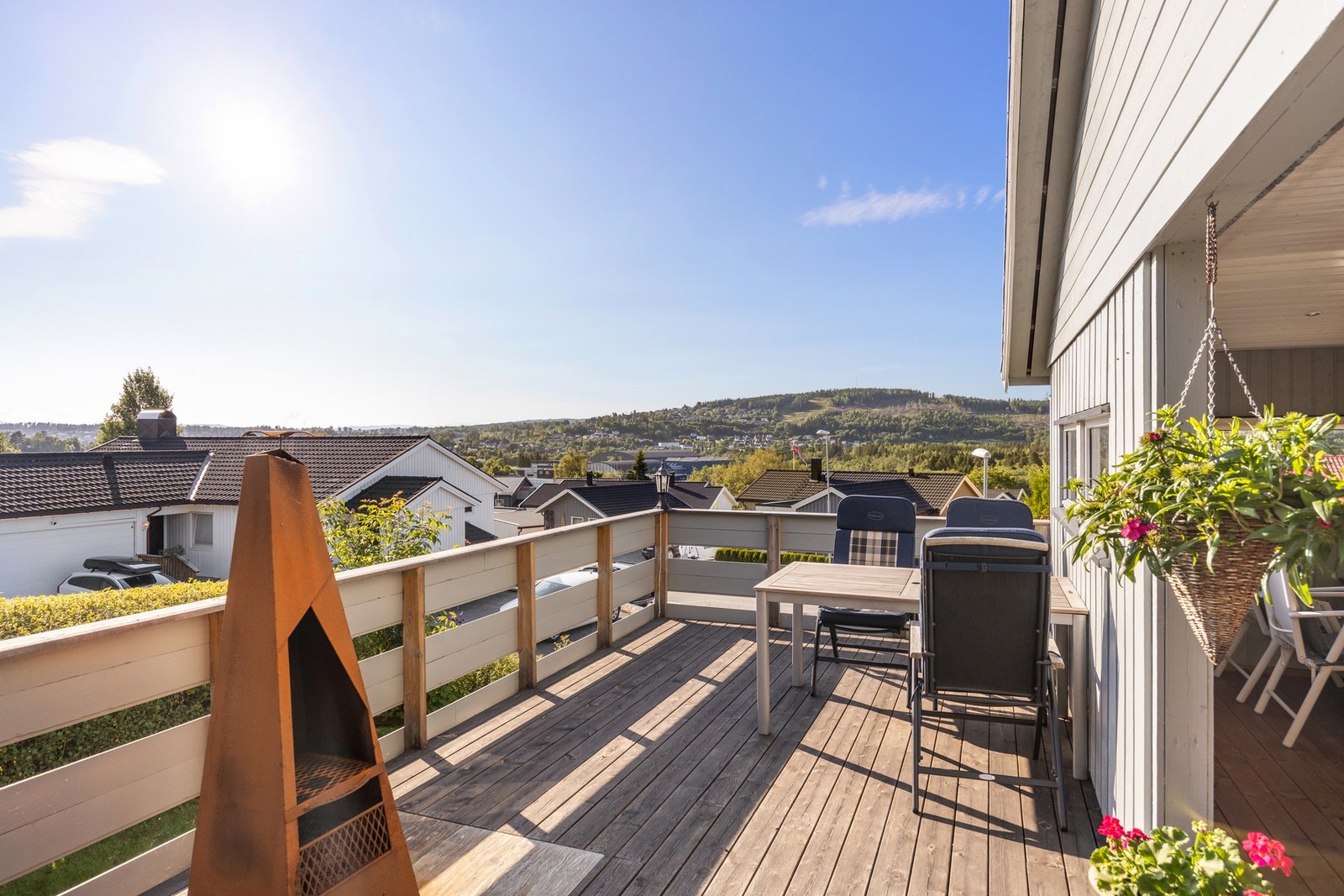 Her kan man nyte svært gode solforhold! Galleribilde