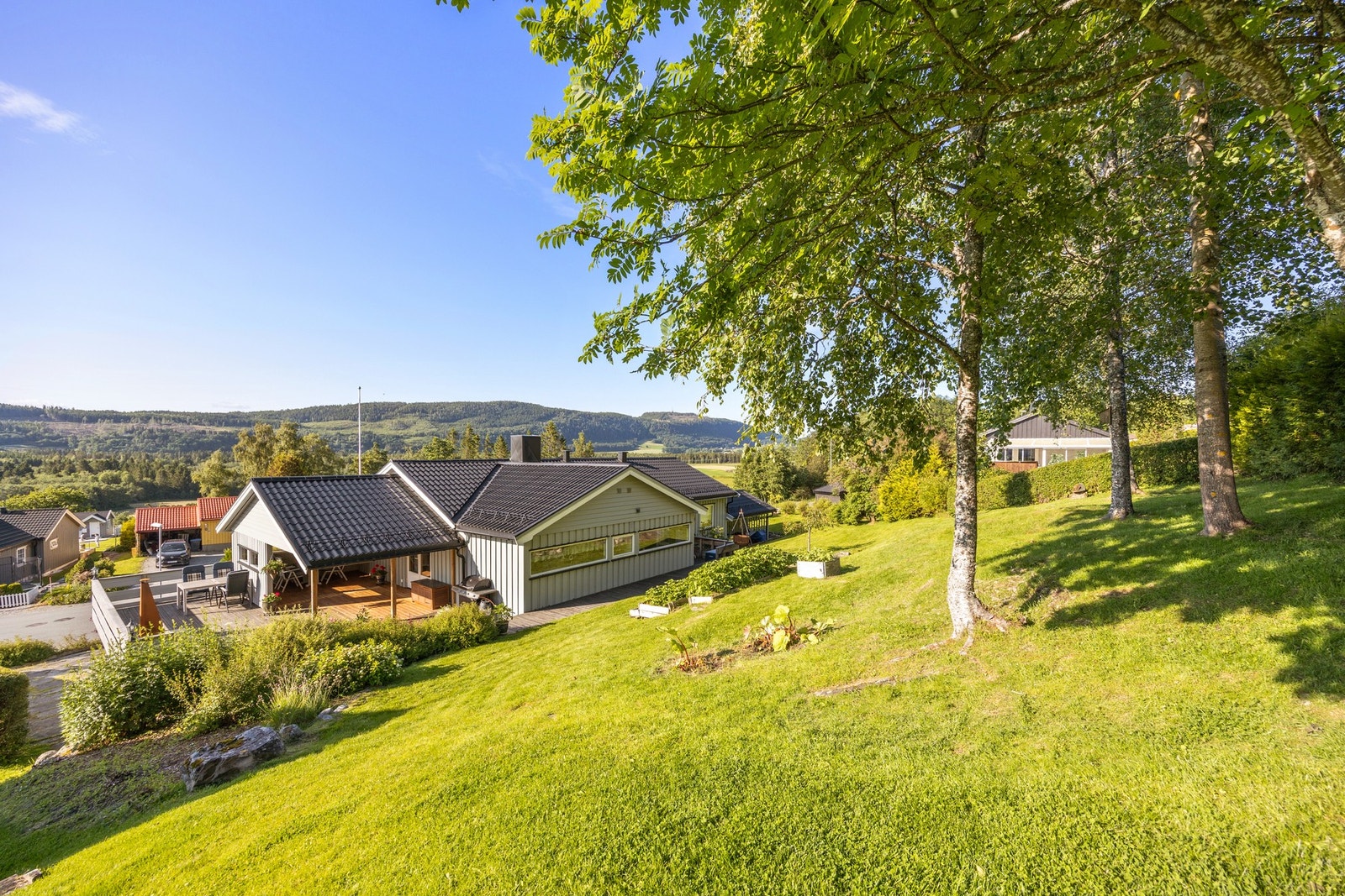 Her har man godt med boltreplass for liten og stor Galleribilde