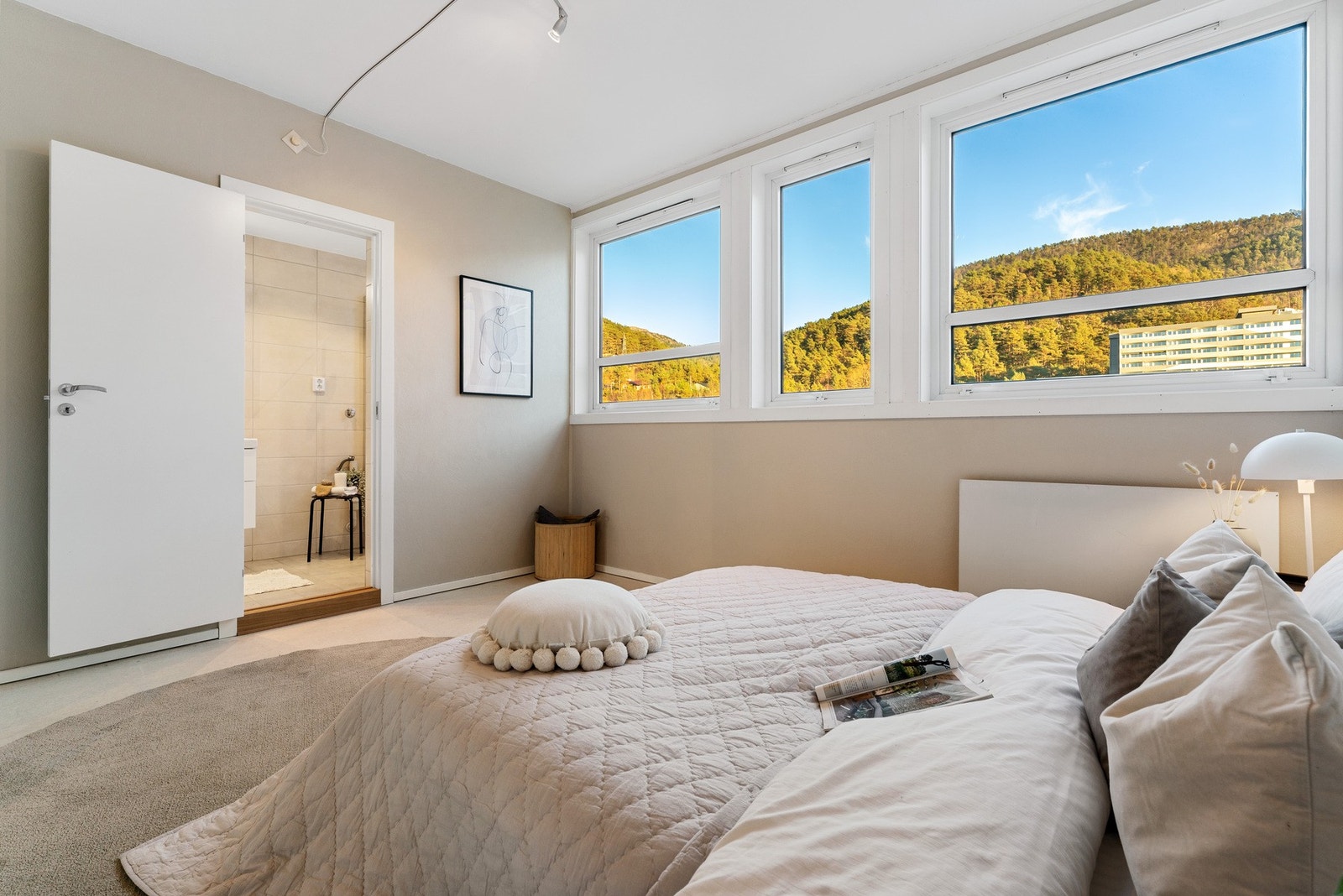 Fin utsikt fra boligen Galleribilde