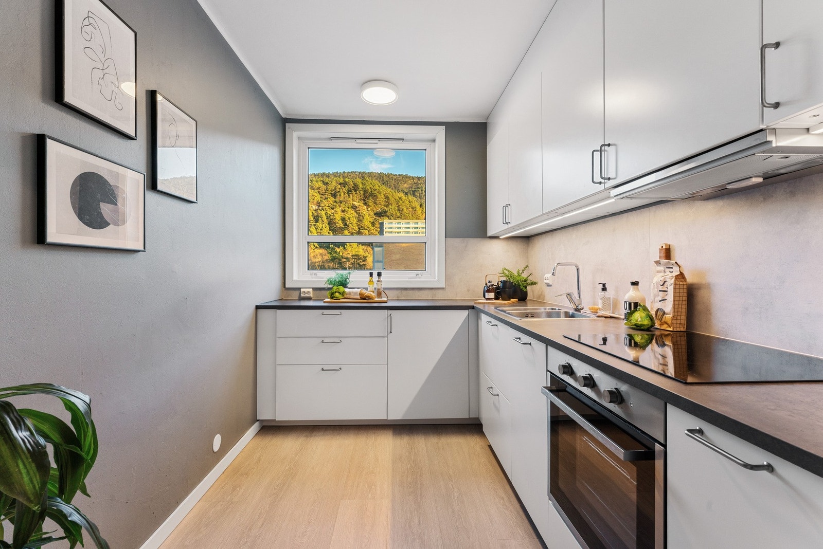 Kjøkkenet ble pusset opp i 2024 Galleribilde