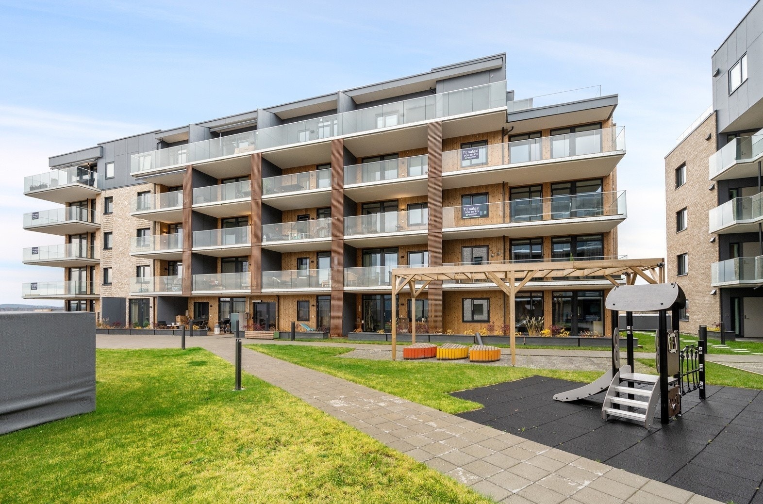 Moderne bygg. Galleribilde