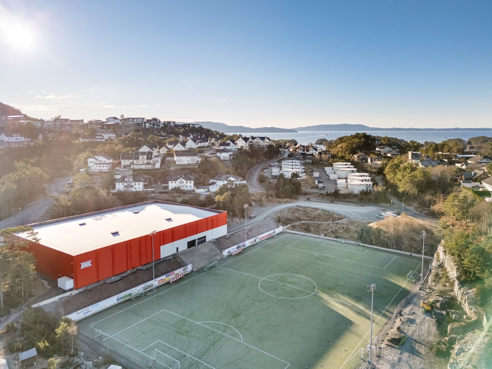 Søre Neset idrettslag bygger nå nytt klubbhus Galleribilde