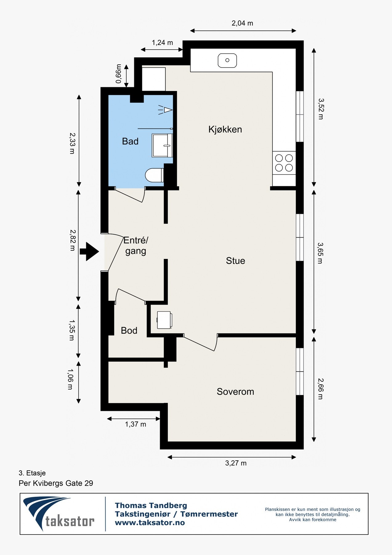Planløsningen er gjennomtenkt og god. Galleribilde