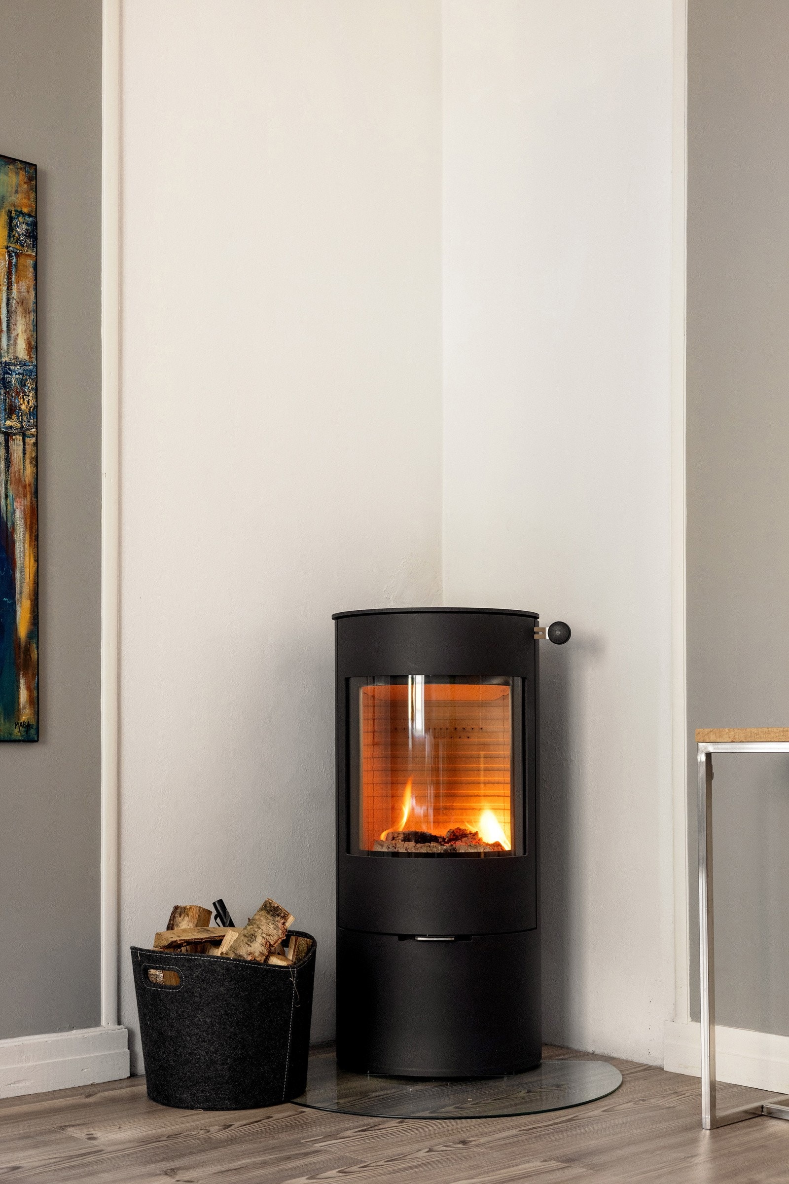 Peis som varmer godt på kaldere dager. Galleribilde