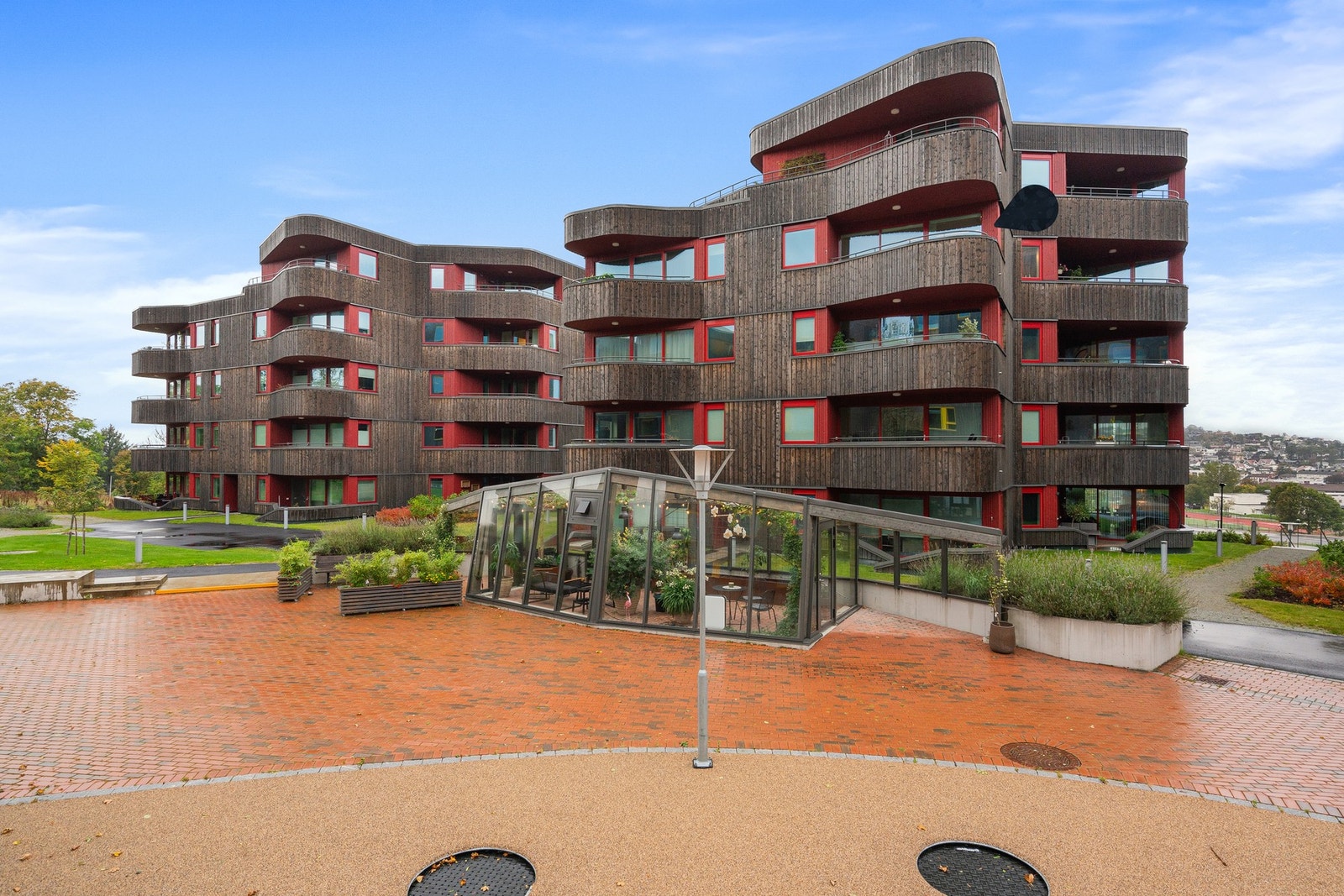 Borettslaget er kjent for sine gode fellesfasiliteter. Galleribilde