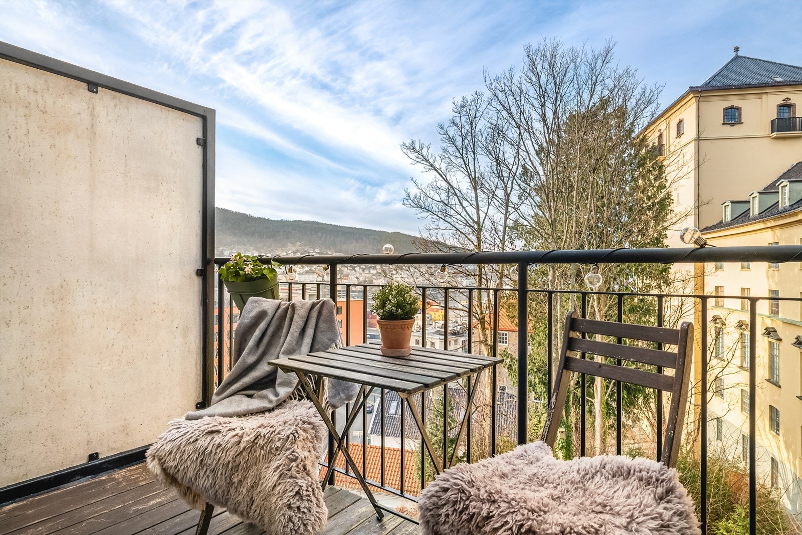 - Privat balkong med nydelig sjøutsikt - Galleribilde