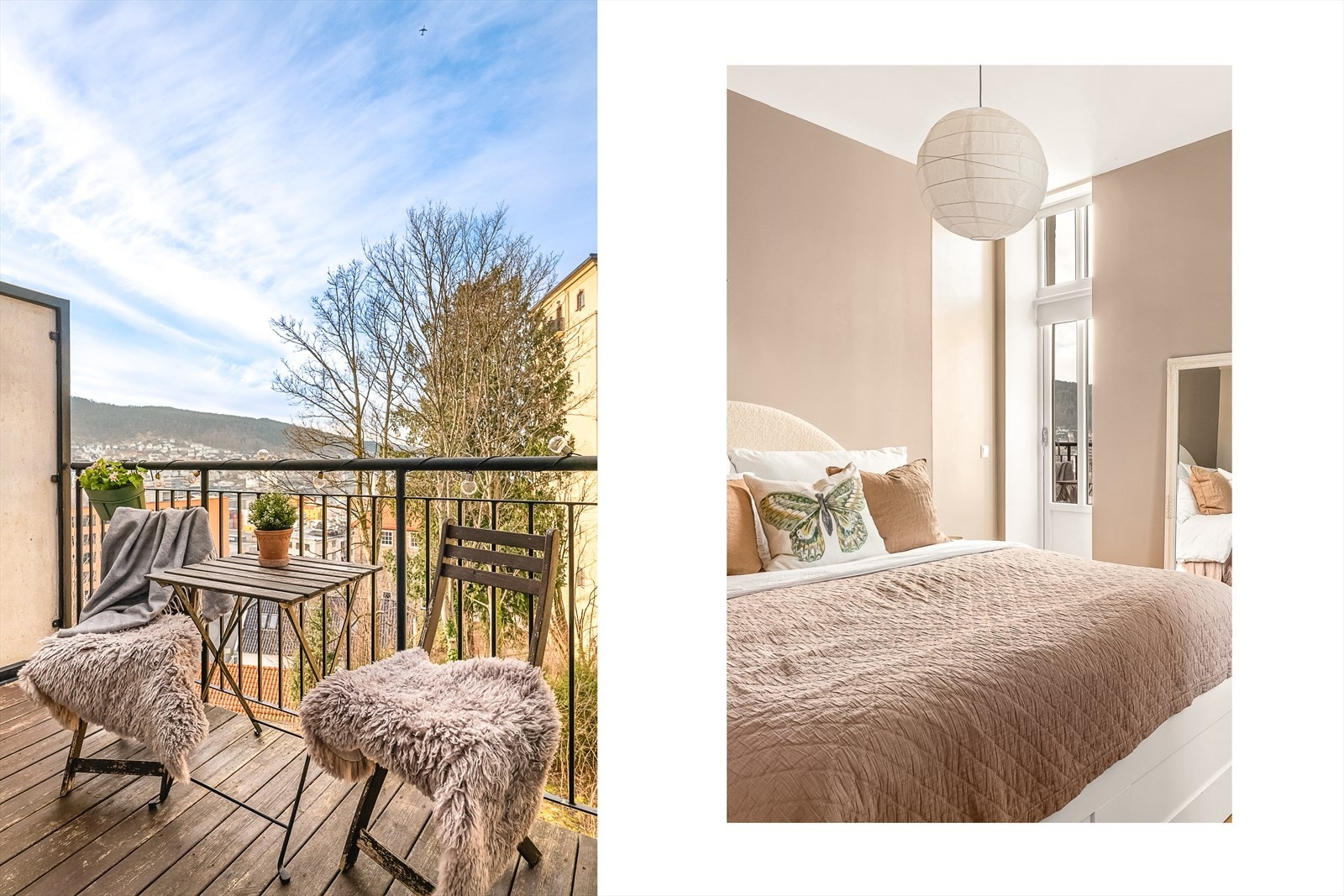 - Balkongen måler 3,9 m² og har gode solforhold - Galleribilde