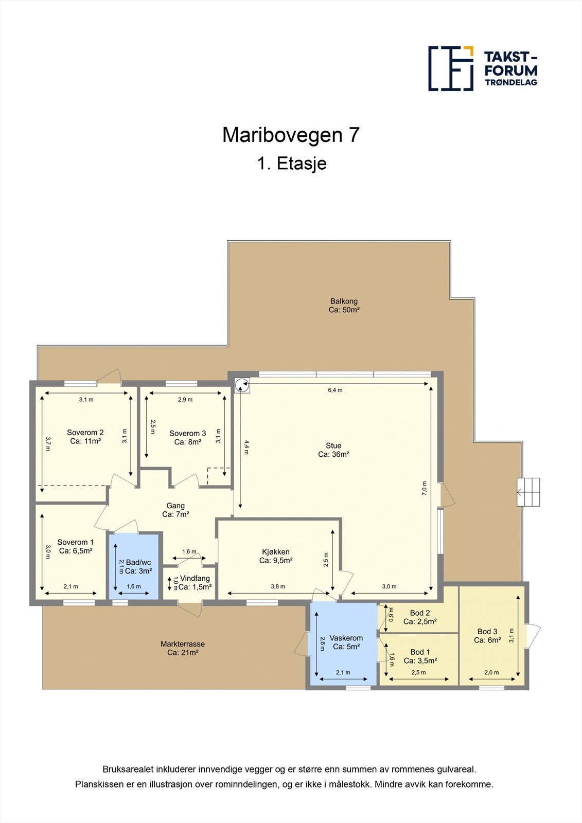 Maribovegen 7 - Alt på ett plan.jpeg Galleribilde