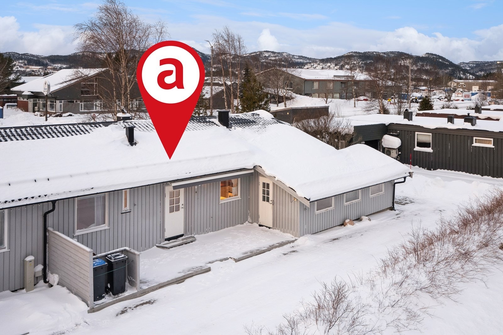 Alt på ett plan | Enkel adkomst | Hellebelagt gårdsplass Galleribilde