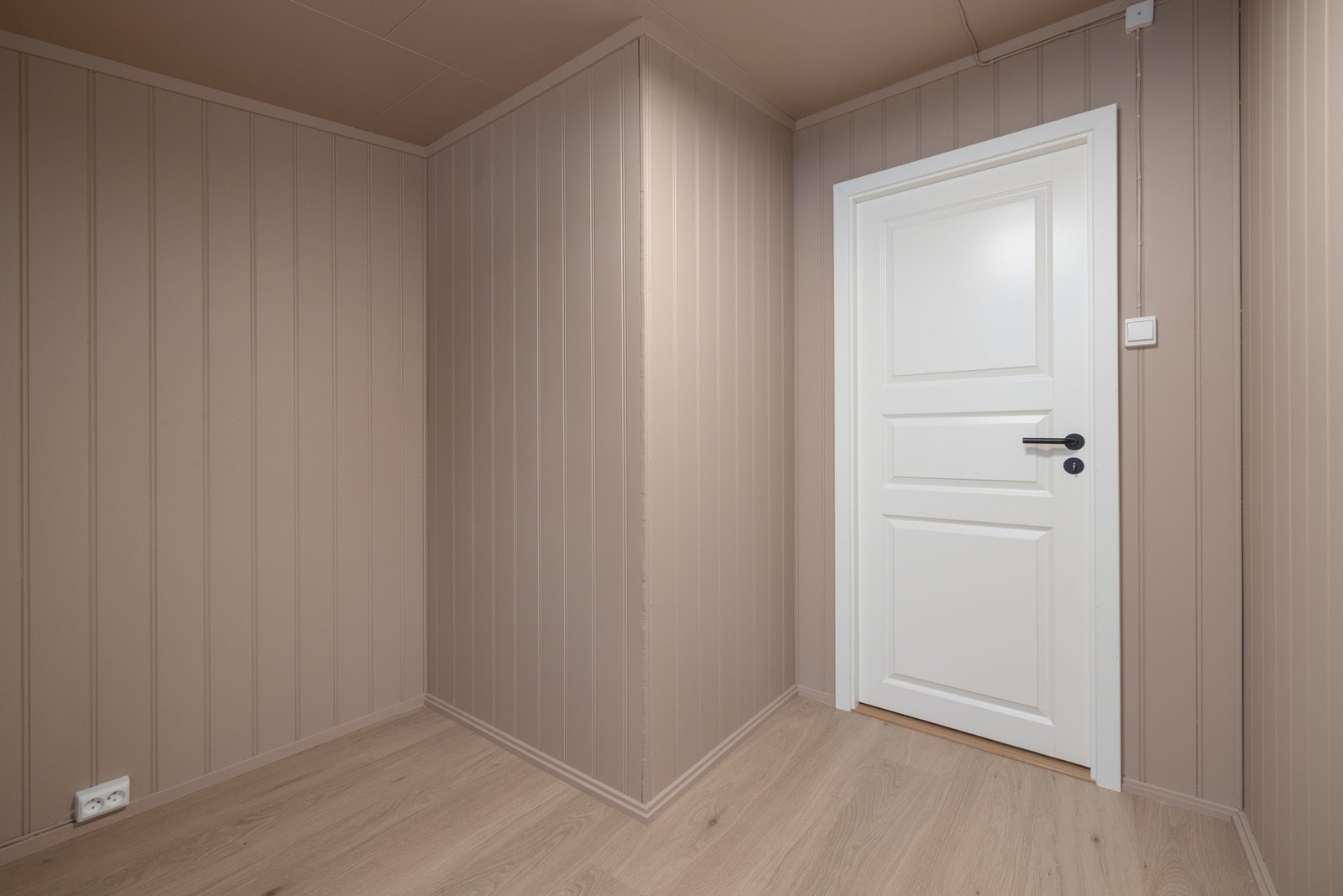 Soverom med rolige fargevalg Galleribilde