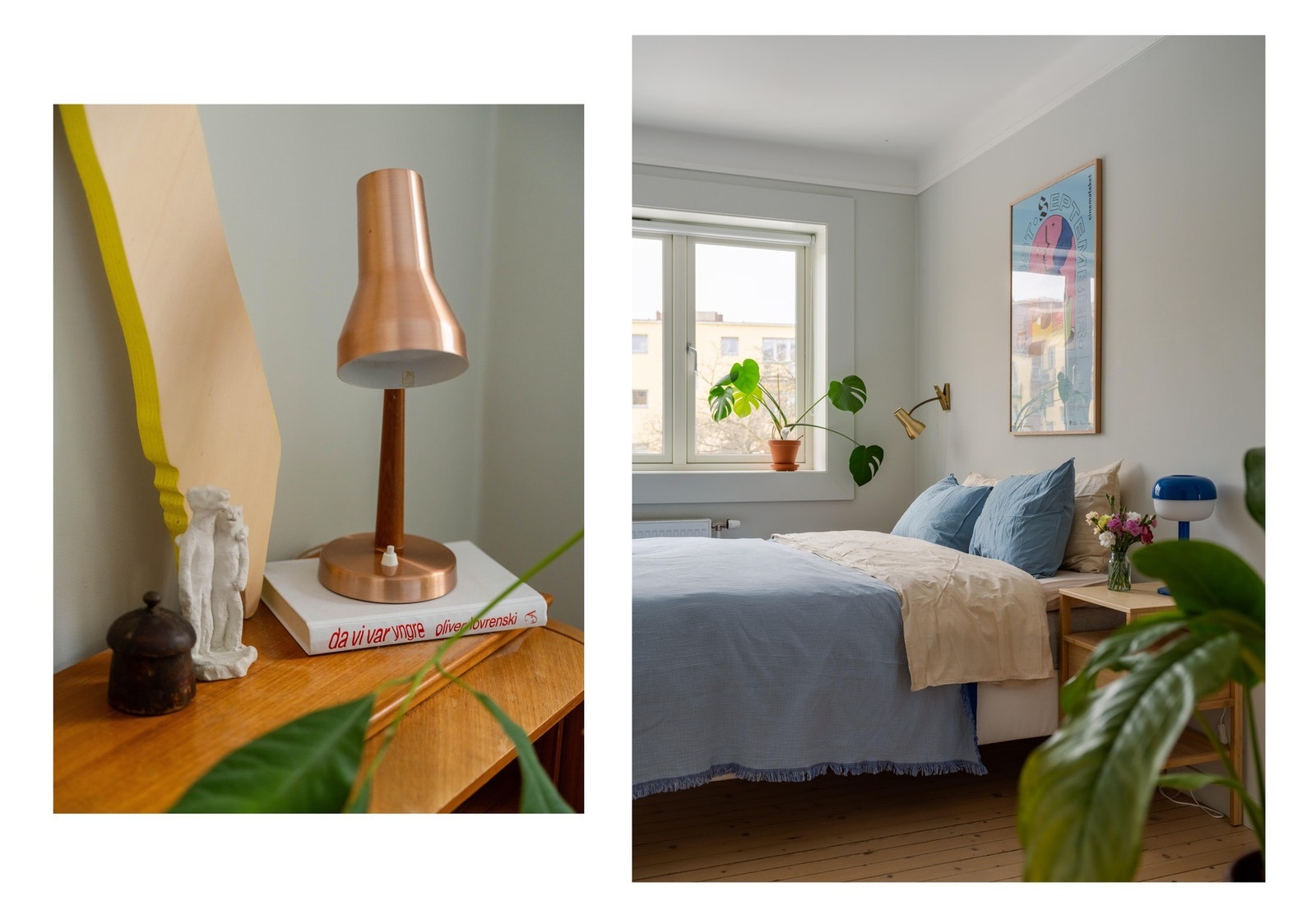 Det ligger stille og rolig til, vendt mot den lukkede bakgården. Galleribilde