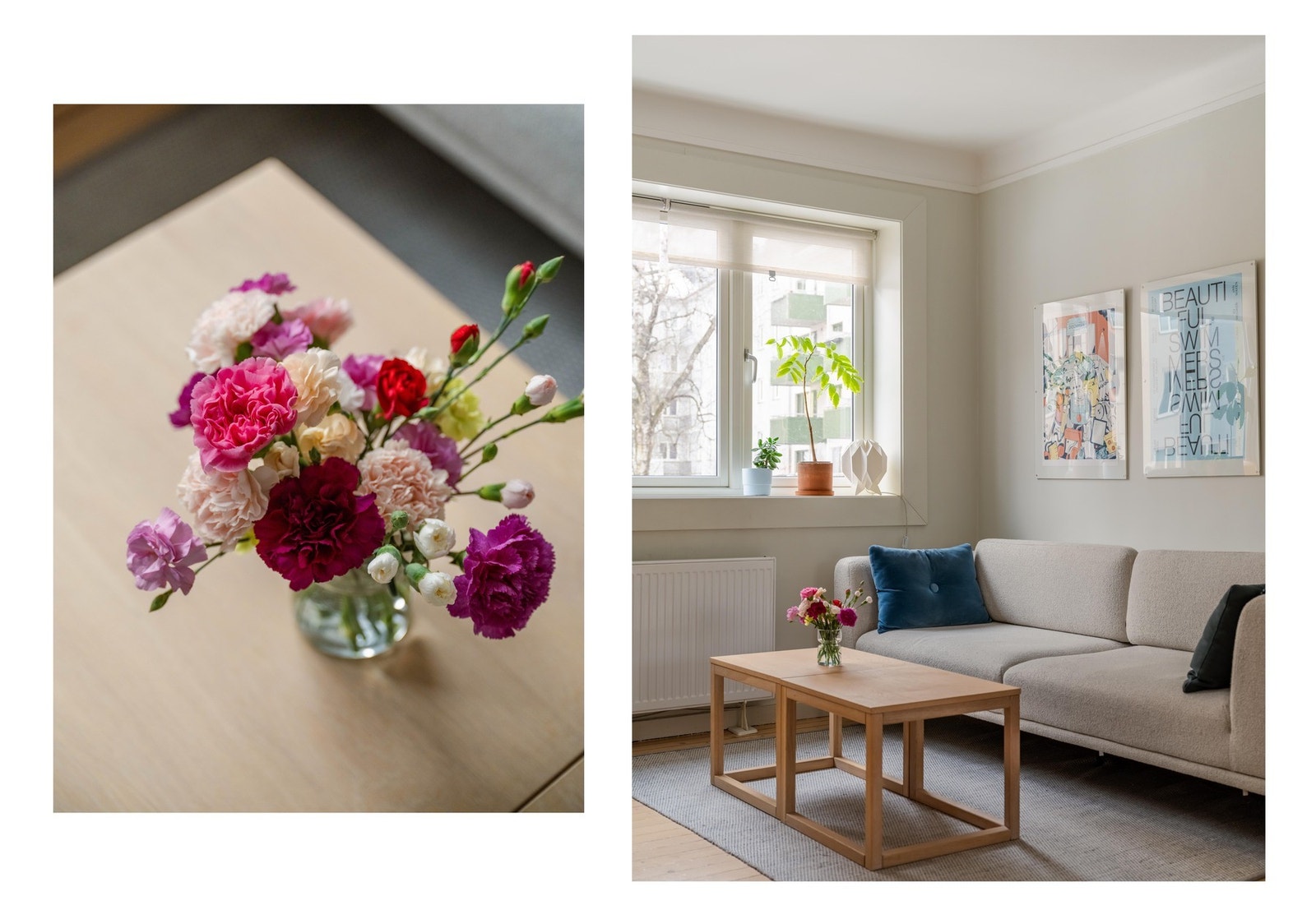 Den er lys og luftig med store vindusflater. Vinduene var for øvrig helt nye i 2017. Galleribilde