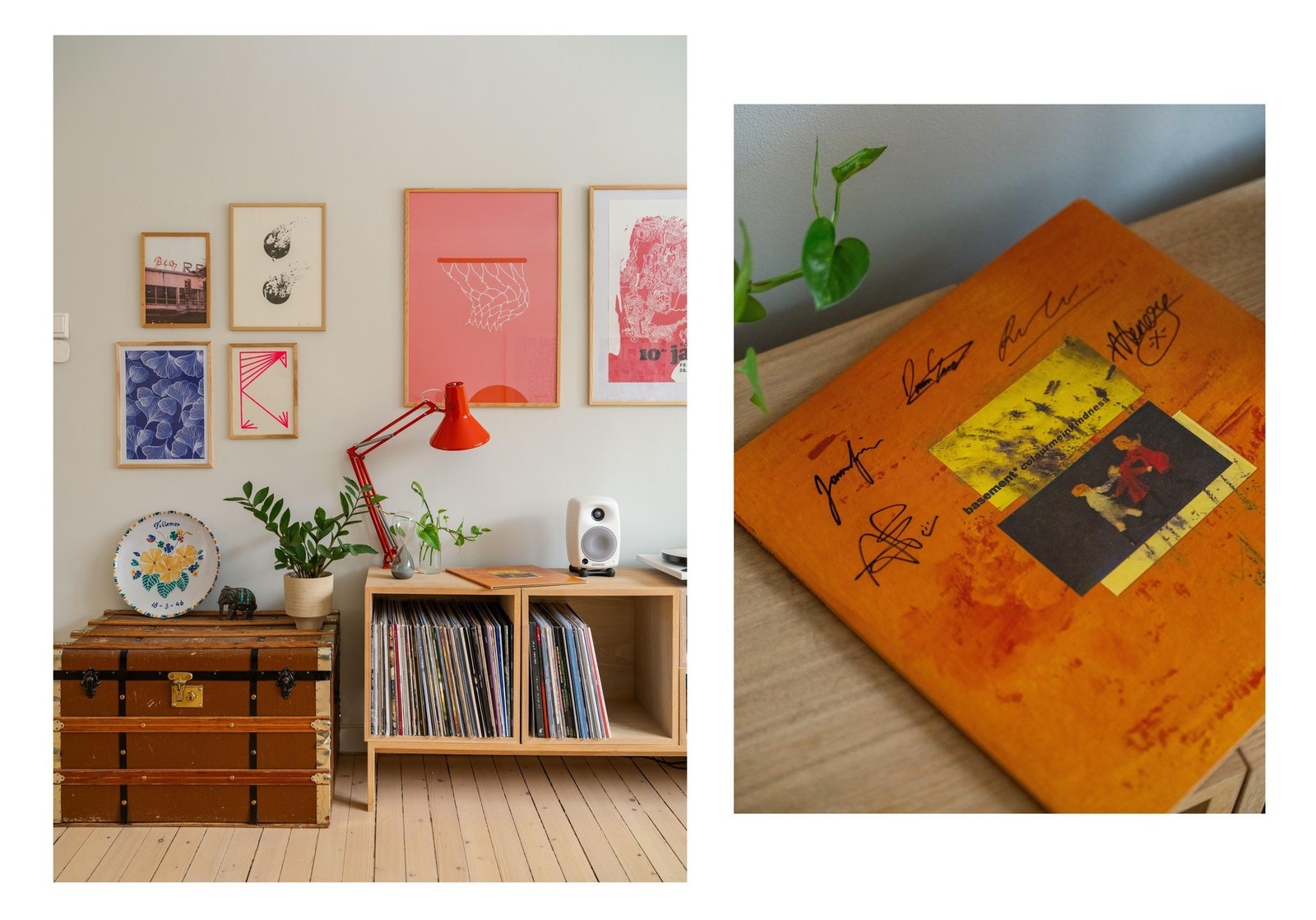 For en god romfølelse, er veggene malt i en lys fargepalett. Galleribilde