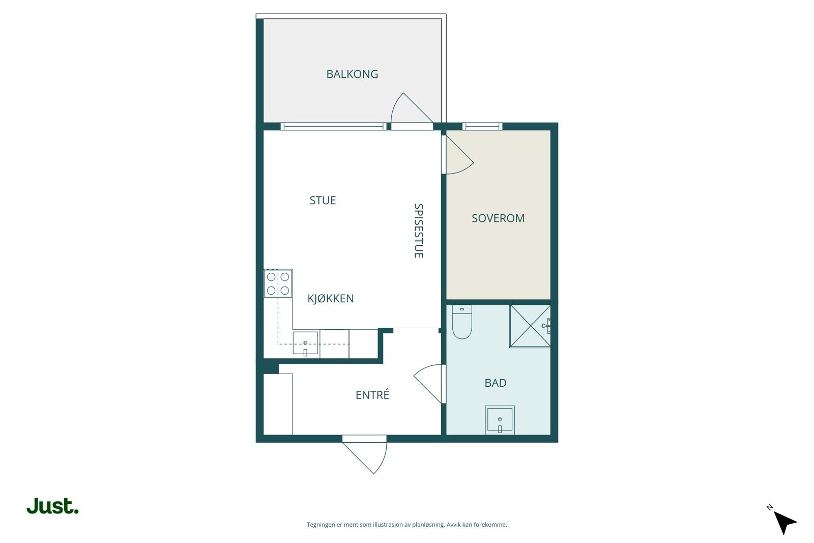 Planskisse. Galleribilde