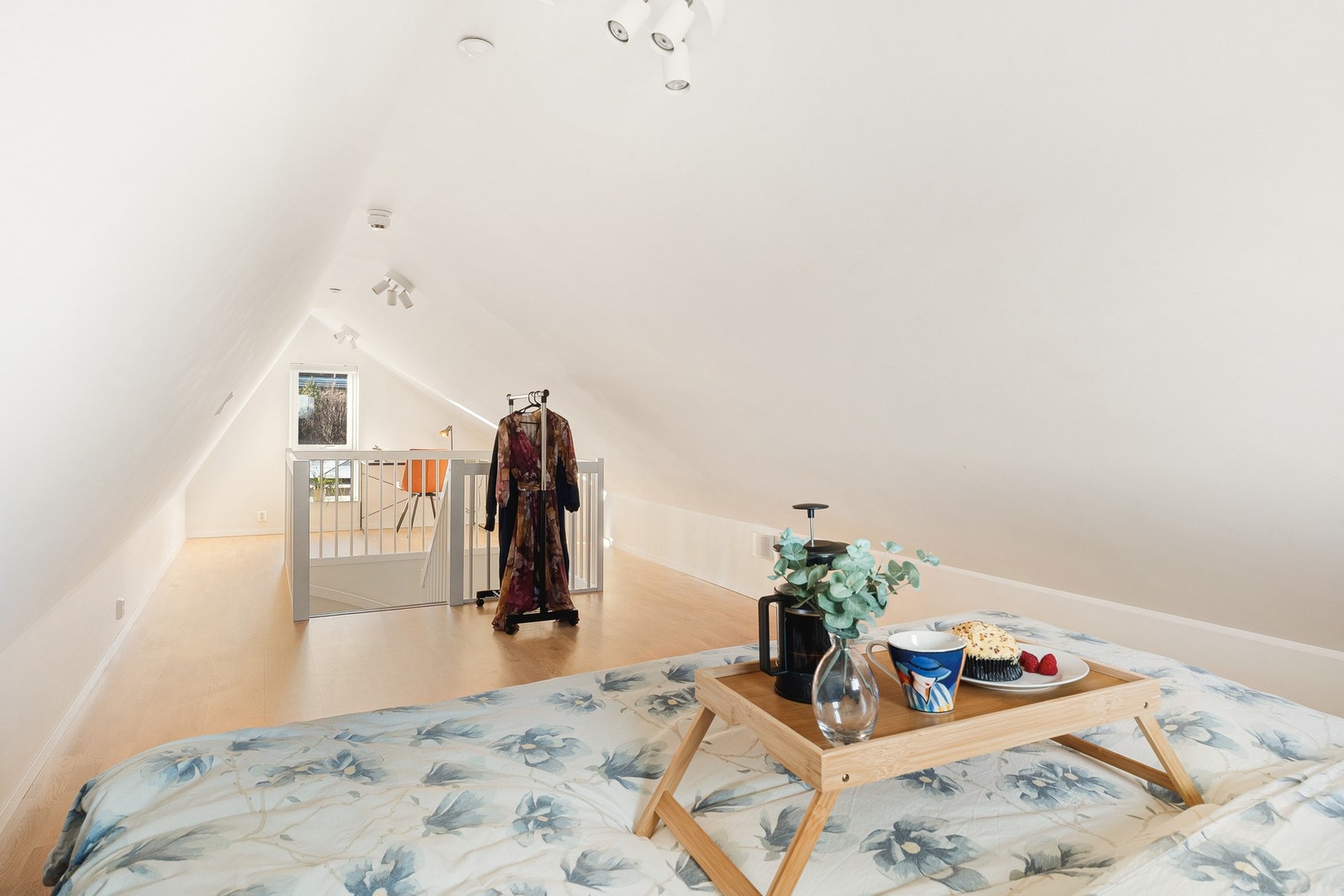 Loftstuen måles til 18,7 kvm. Galleribilde