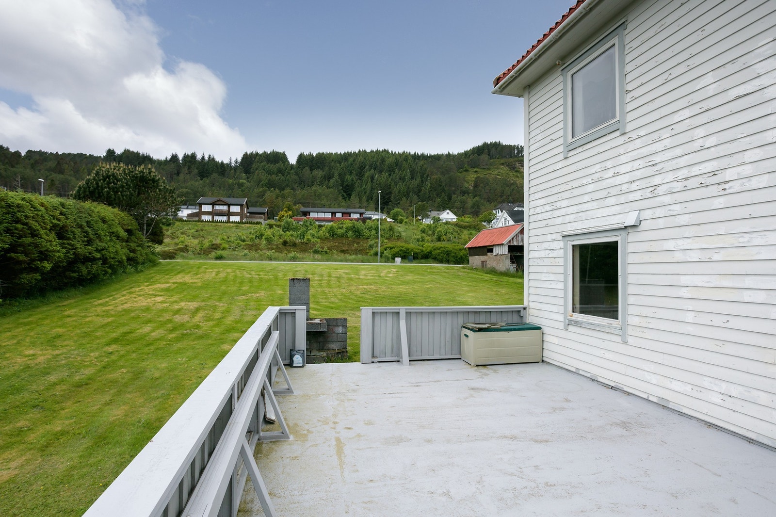 Terrasse over garasjen Galleribilde