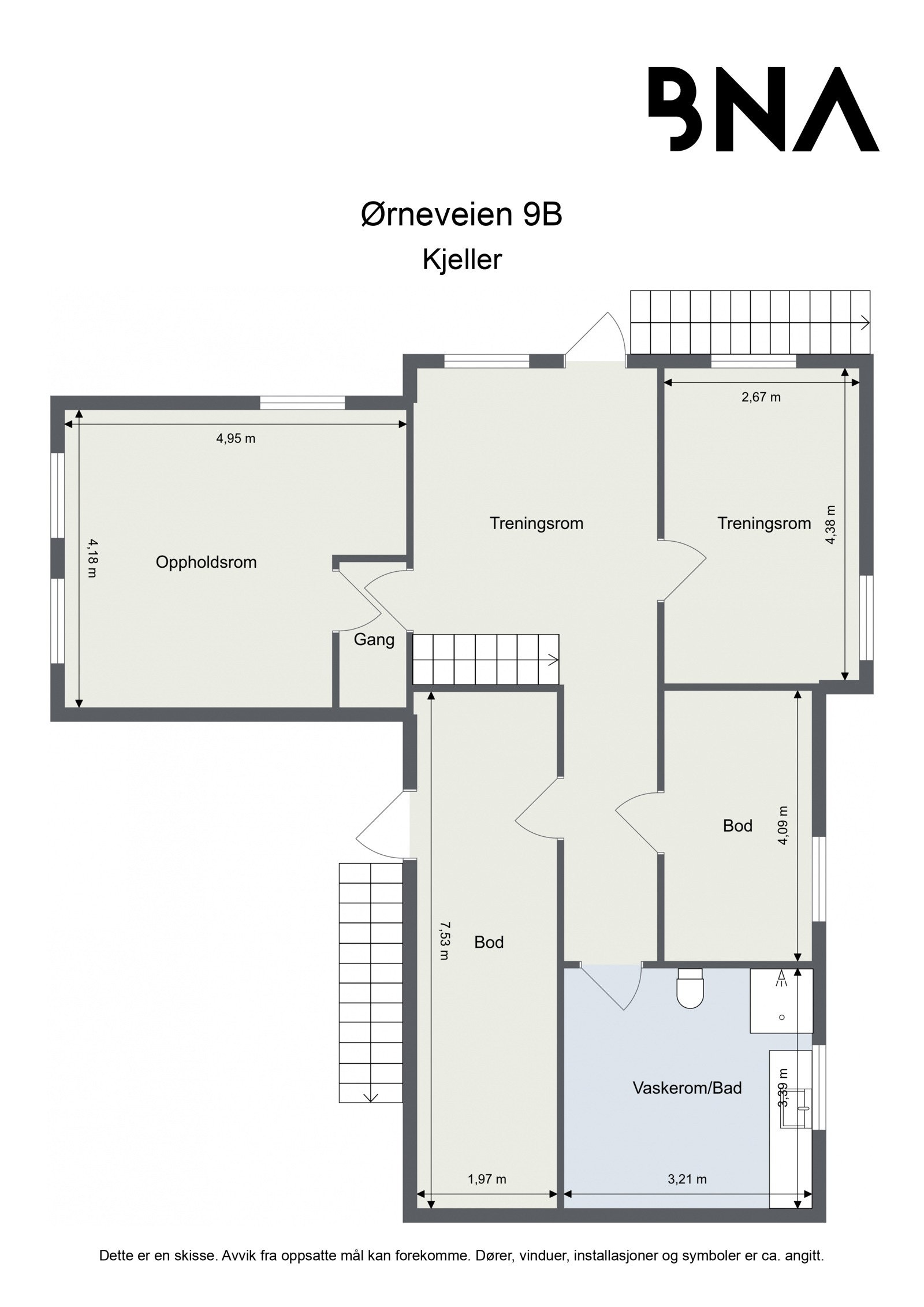 Plantegning - Kjeller Galleribilde