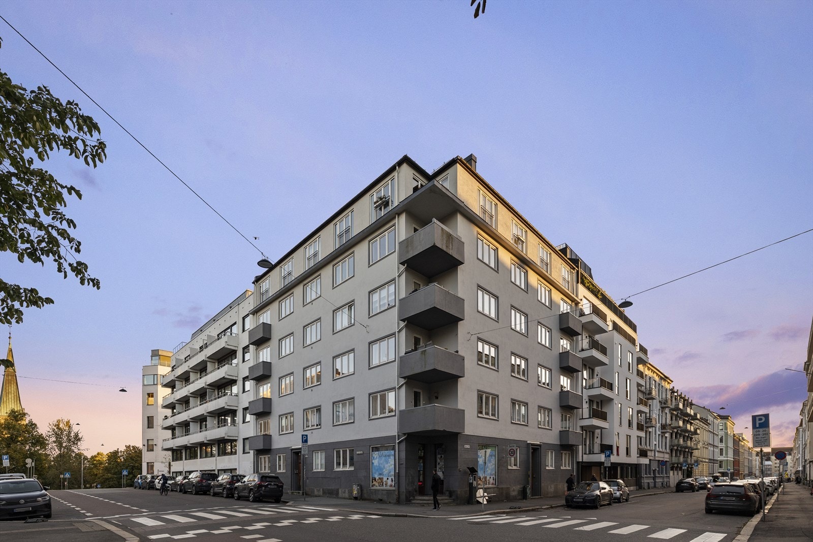 Velkommen til Vibes gate 31b. Inngang fra Fagerborggata. Galleribilde