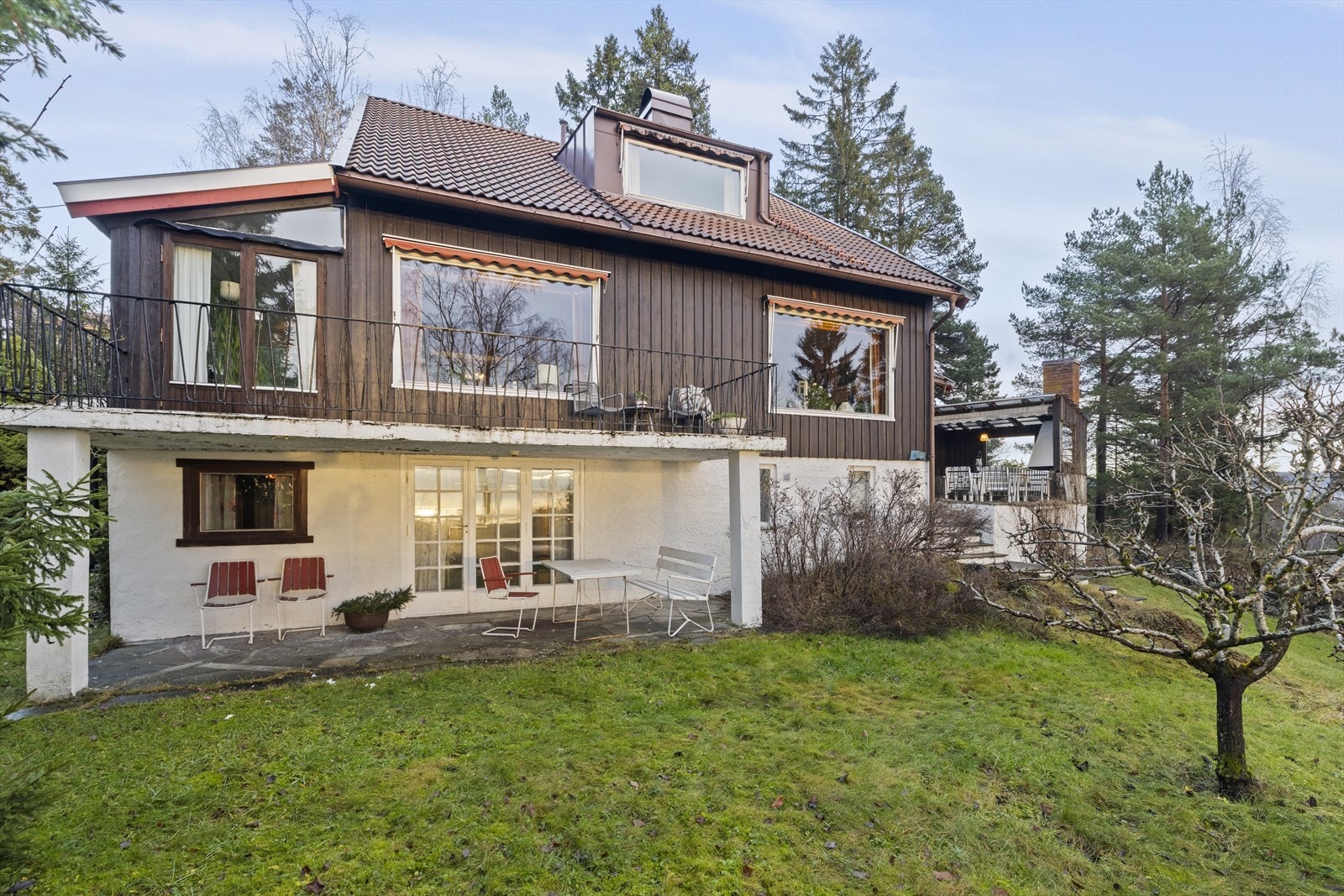 Huset ble malt i 2021/22. Galleribilde