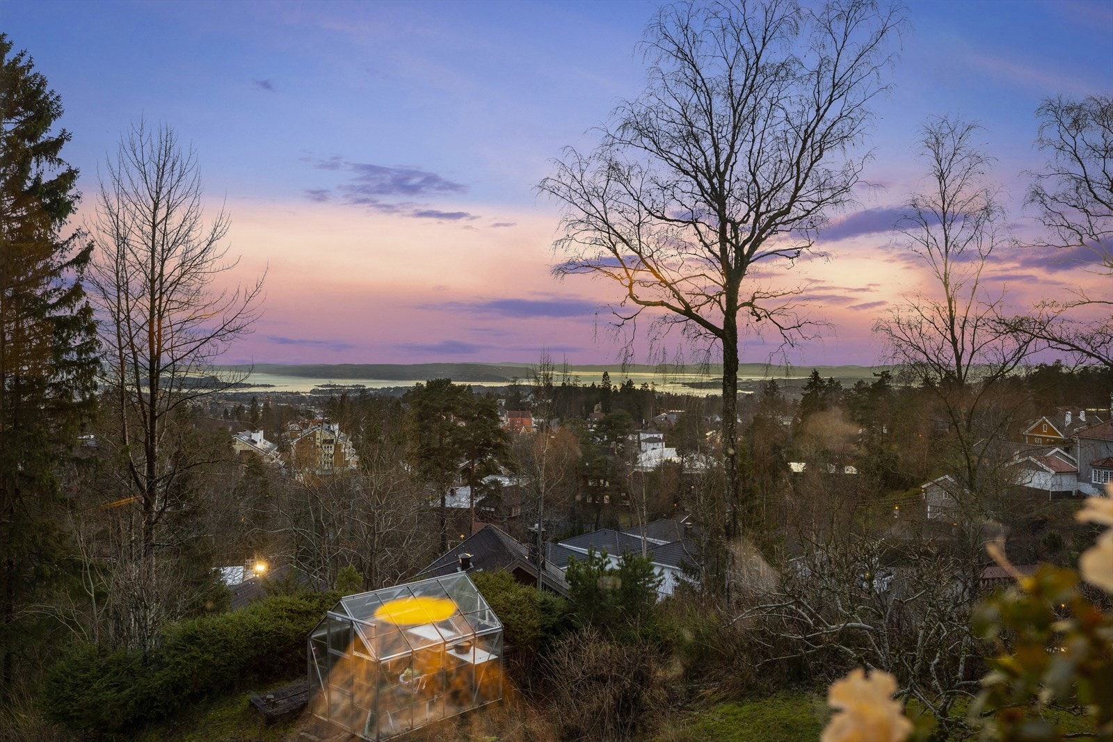 Utsikten fra stuen er meget god. Galleribilde