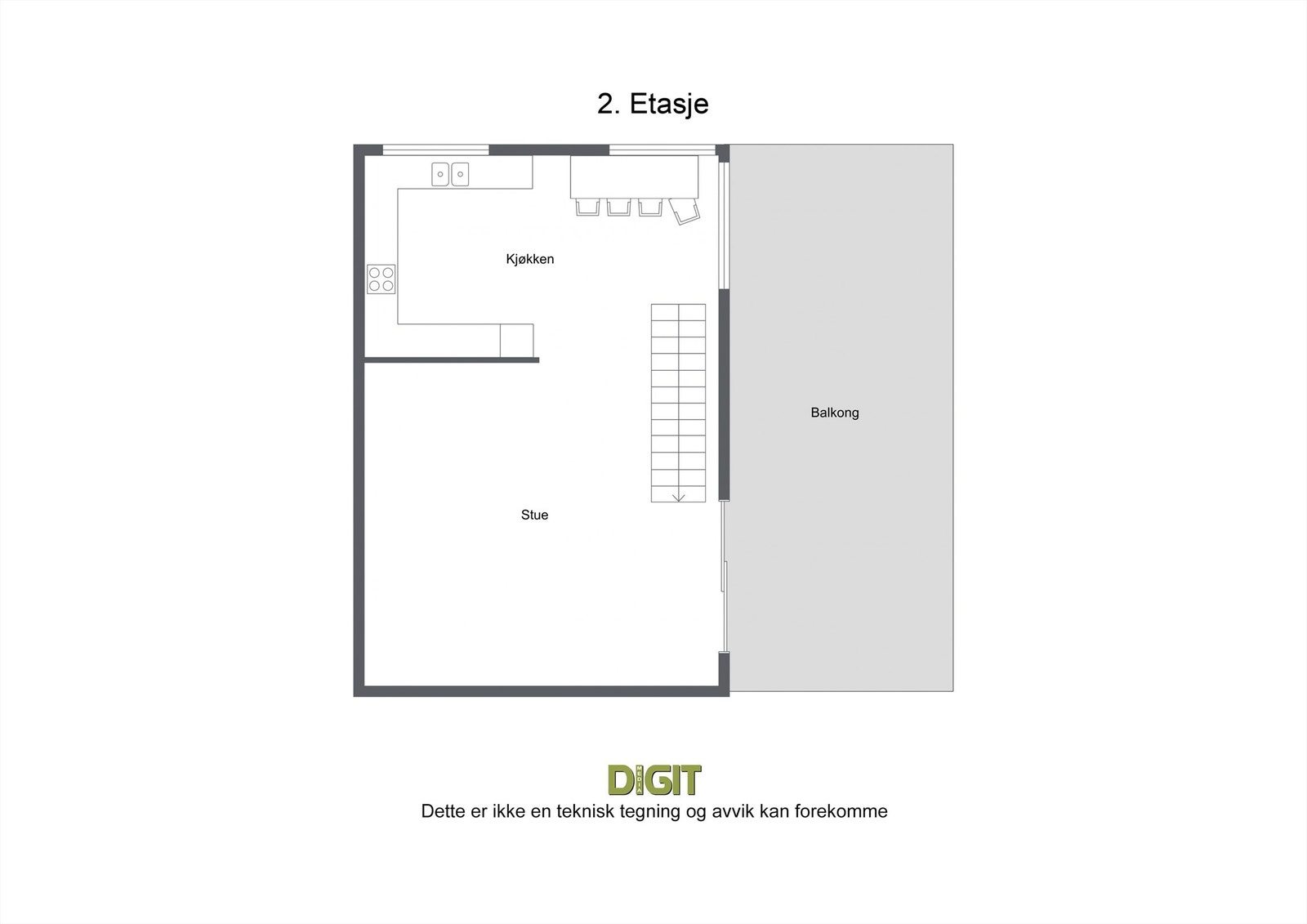 2. etg. Galleribilde