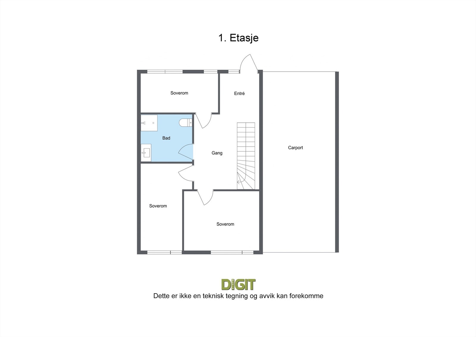 1. etg. Galleribilde