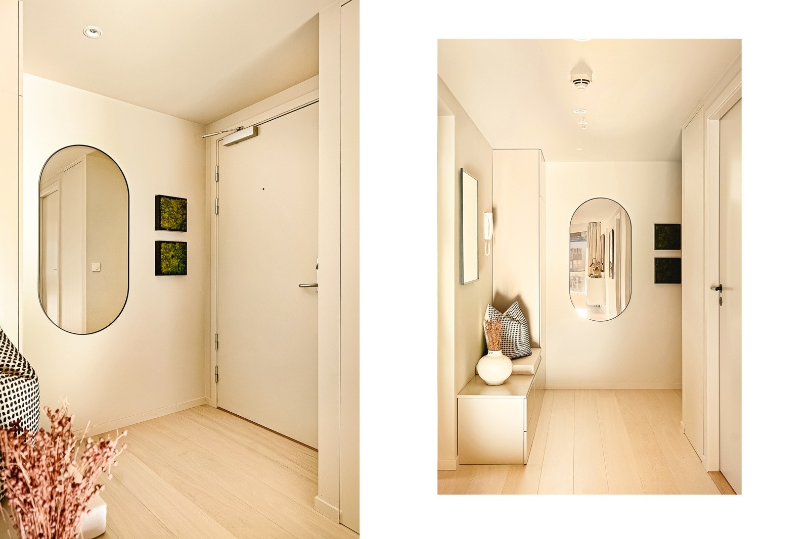 - Entré oppgradert i 2021 med flott 1-stavs parkett og downlights i himling. Vegger er malt i en fin beigetone i 2021 - Galleribilde