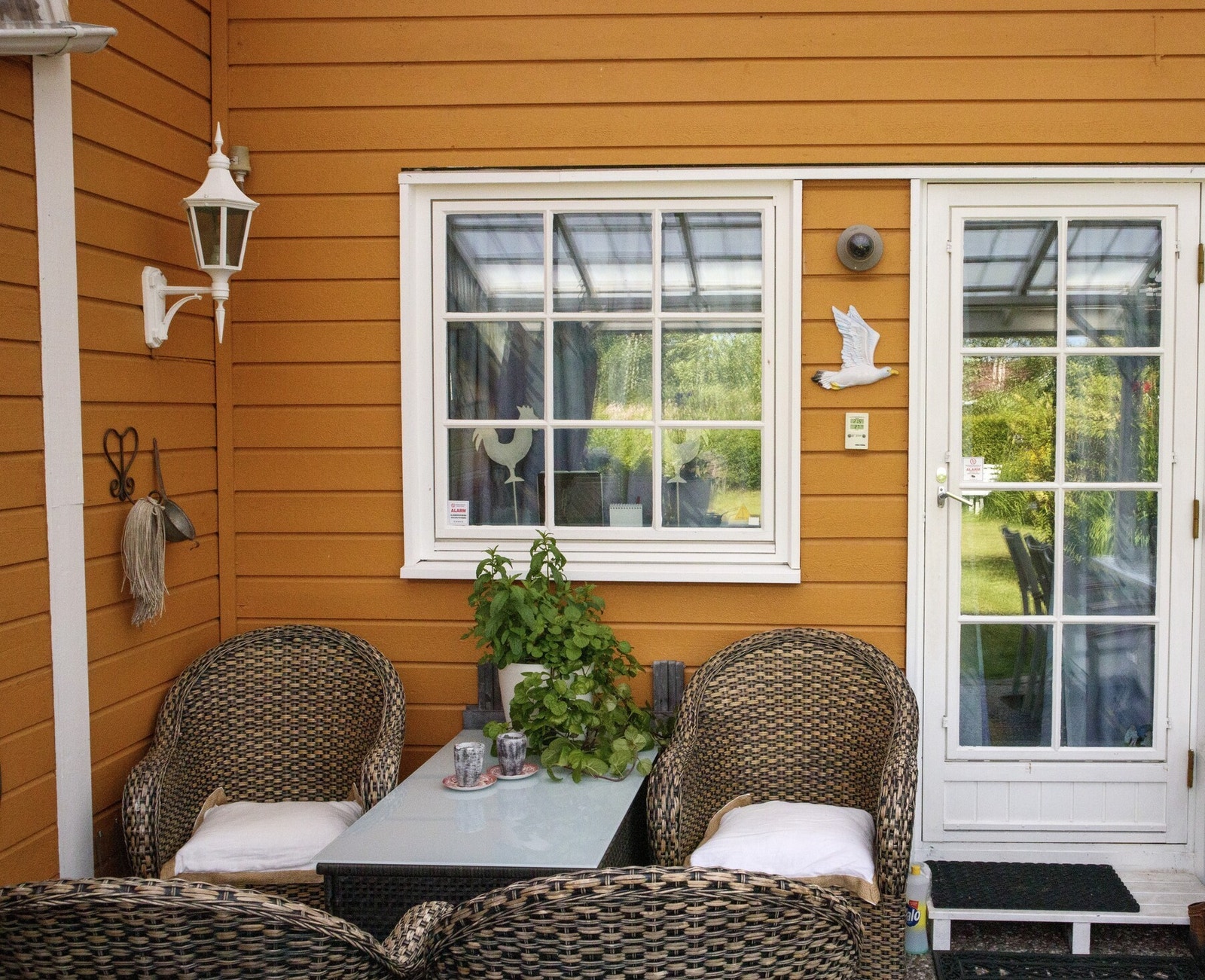 Etter sommermiddagen kan man slappe av i rolige omgivelser. Galleribilde