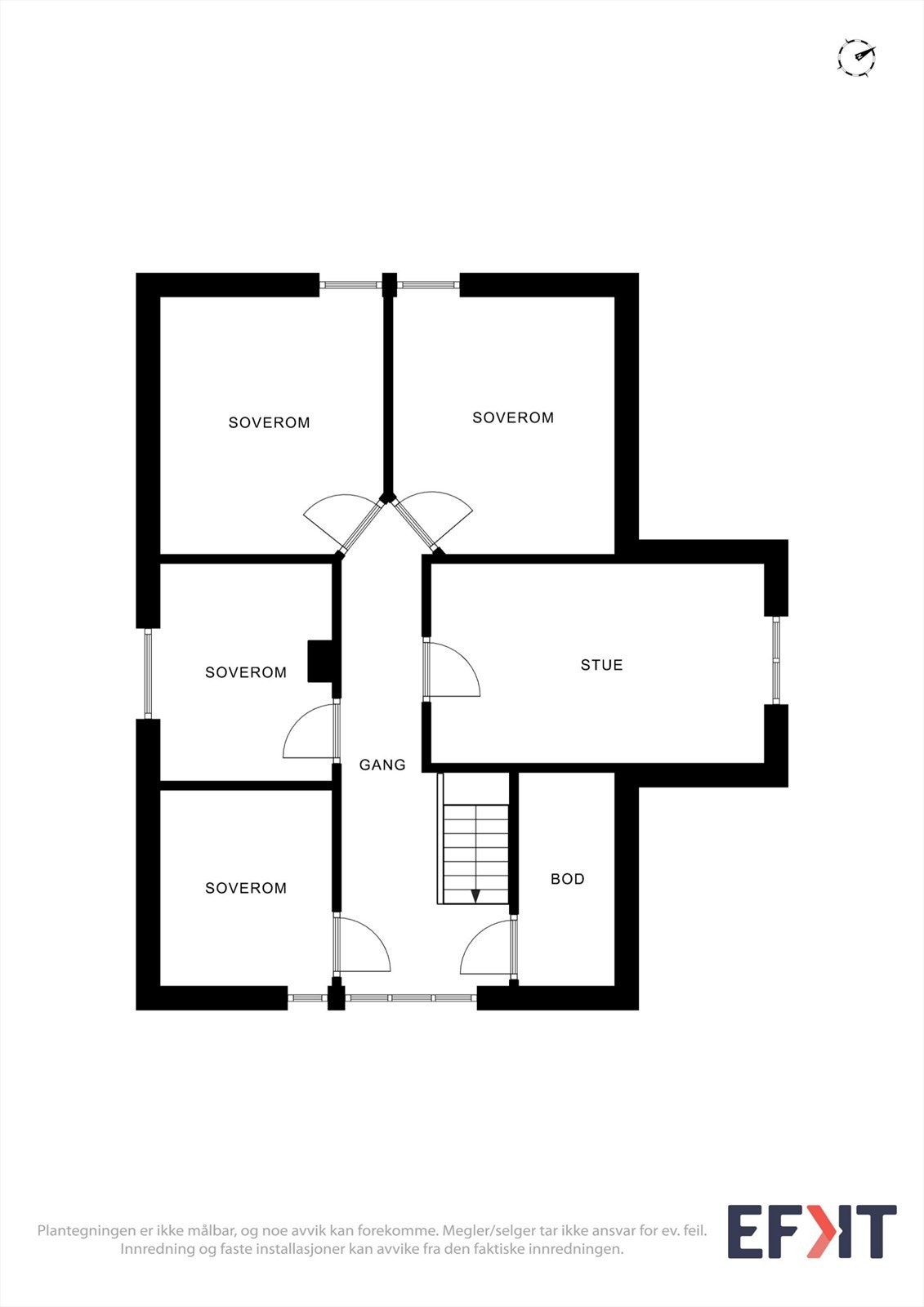 - Plantegning 2. etasje - Galleribilde