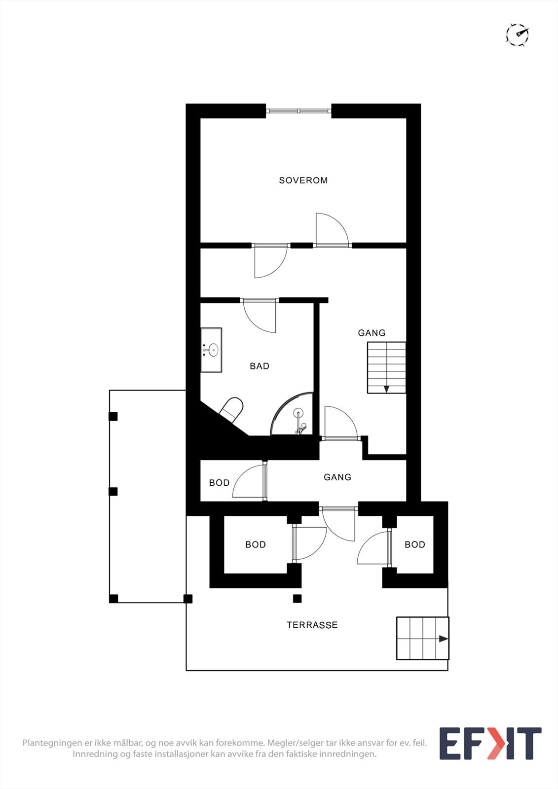 - Plantegning kjeller - Galleribilde