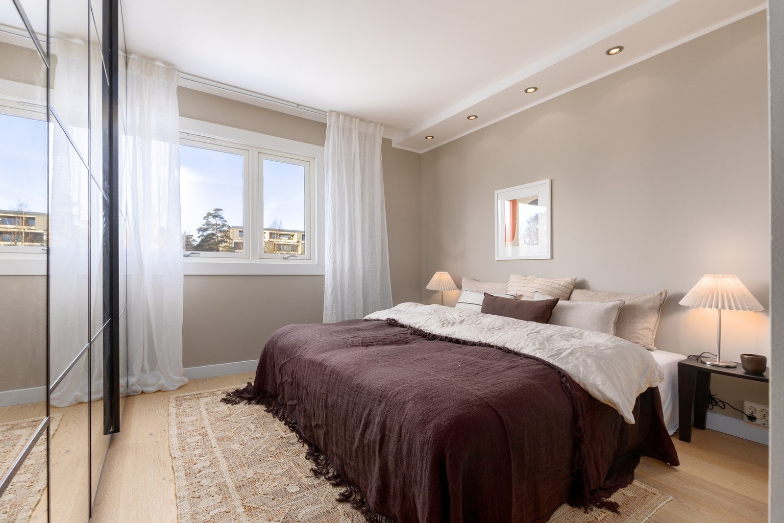 Romslig hovedsoverom Galleribilde