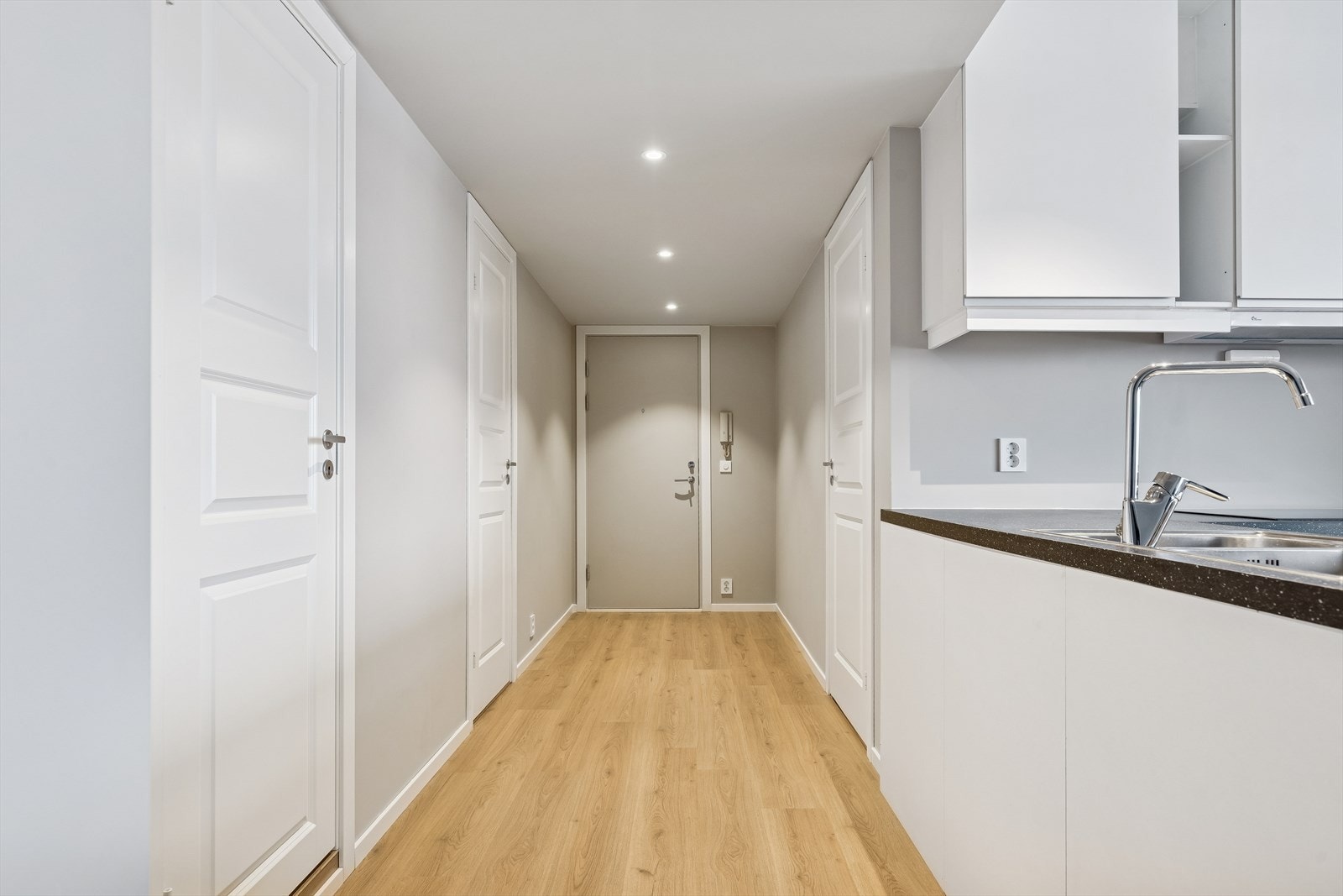 Leiligheten er totalrenovert i 2025. Galleribilde