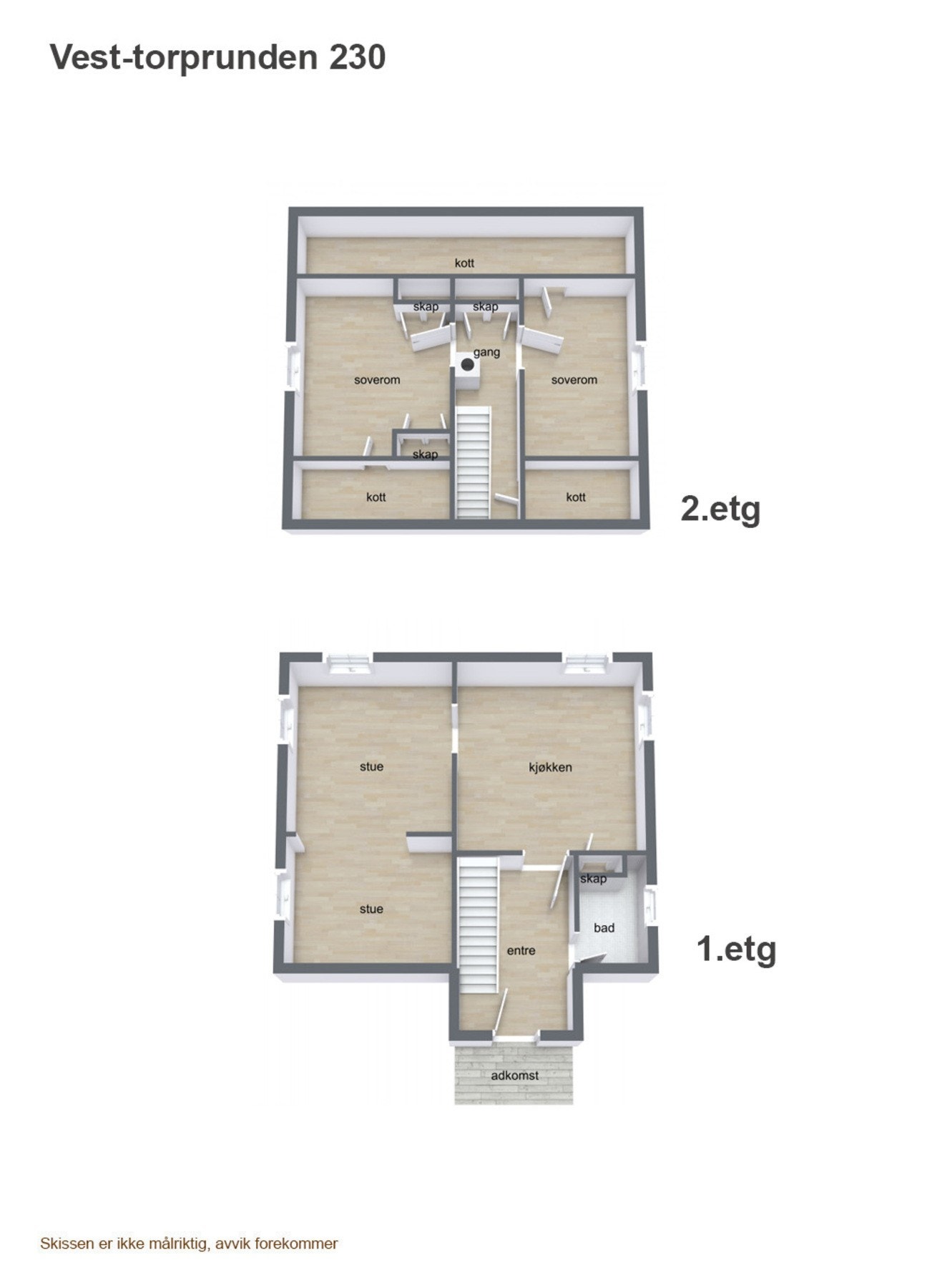 Plantegning oversikt Galleribilde